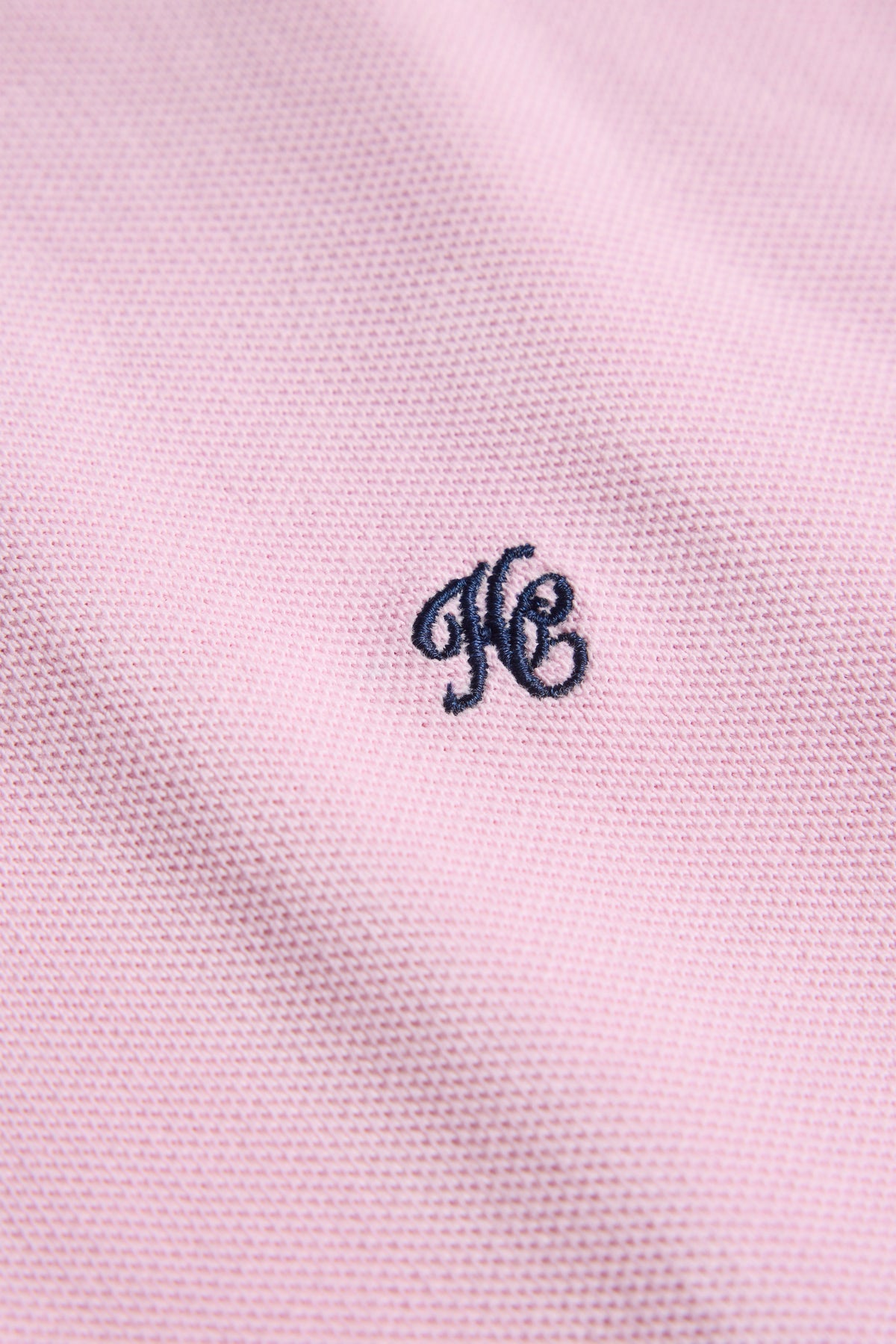 Men's Classic Short Sleeve Polo Shirt (Pink)