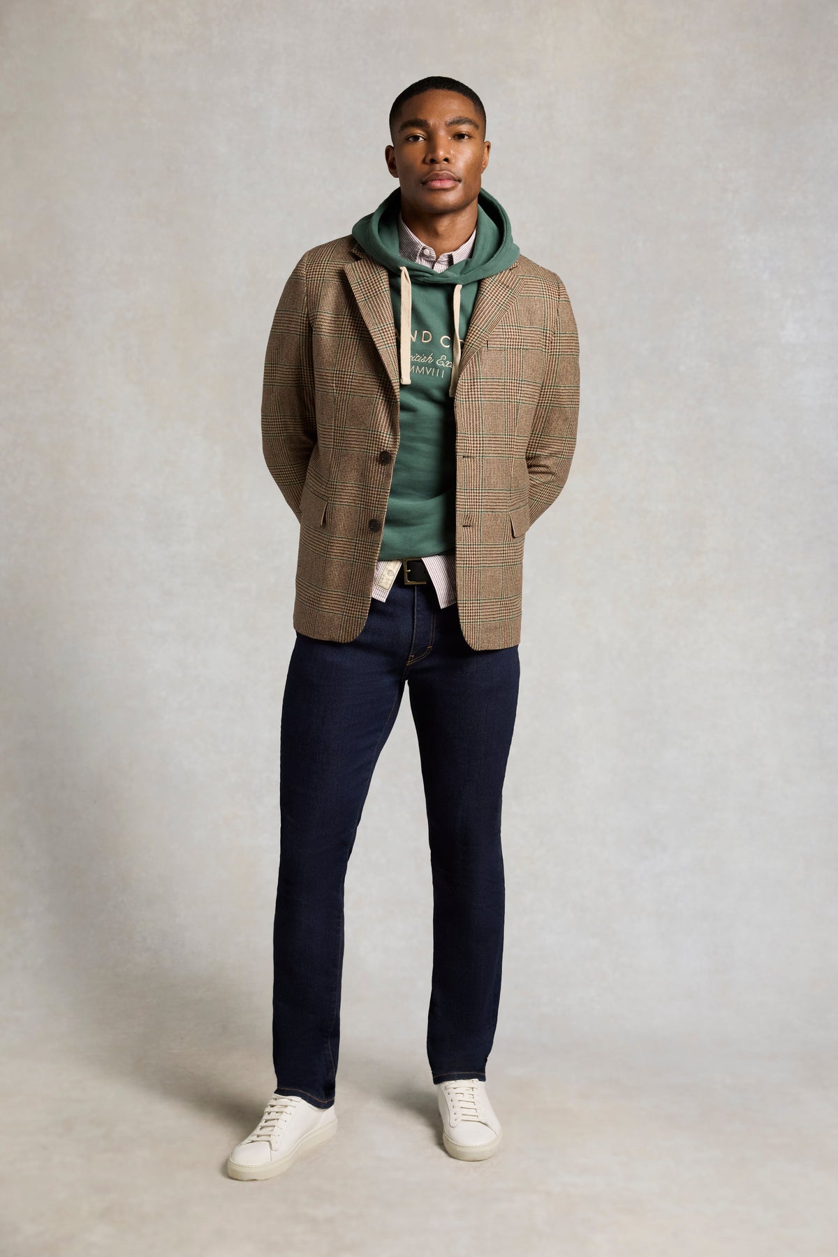 Men's Classic Fit Hoodie (Washed Sage)