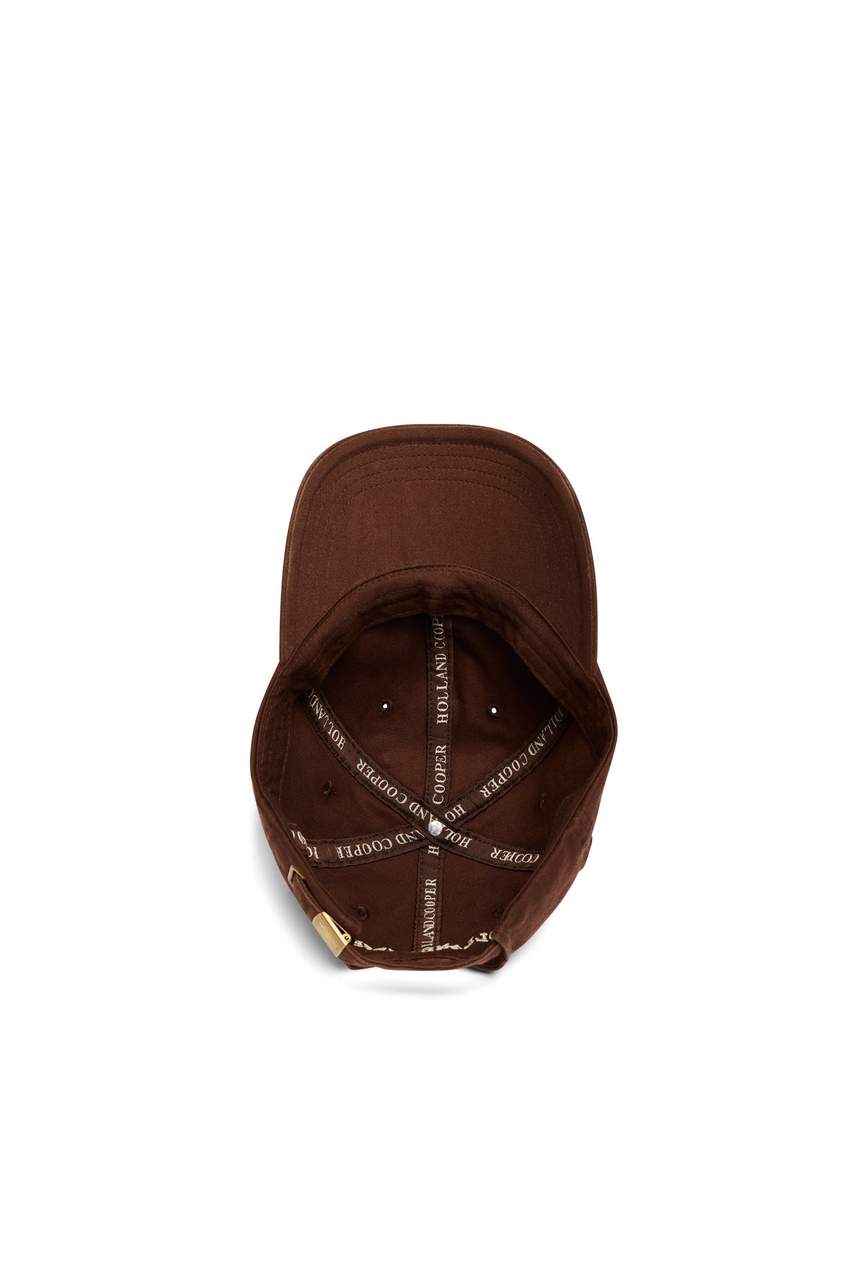 Monogram Cap (Chestnut Ecru)