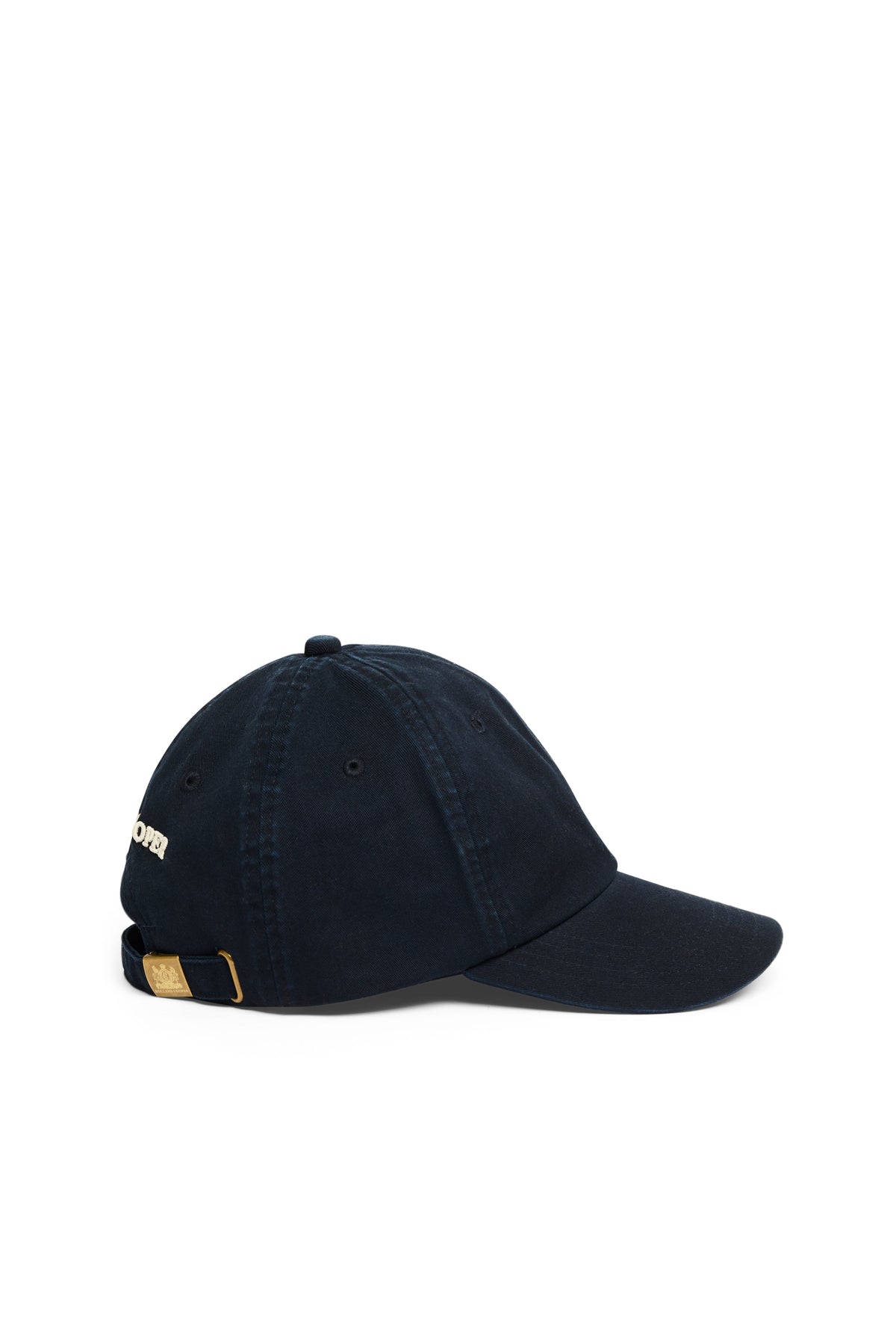 Monogram Cap (Navy Ecru)