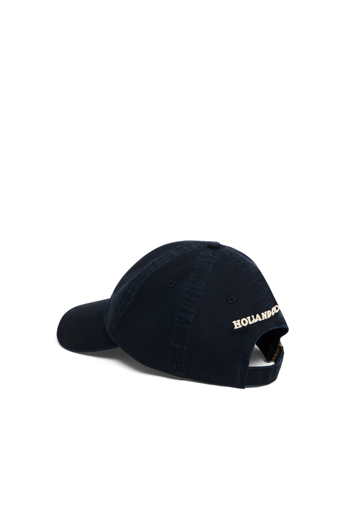 Monogram Cap (Navy Ecru)