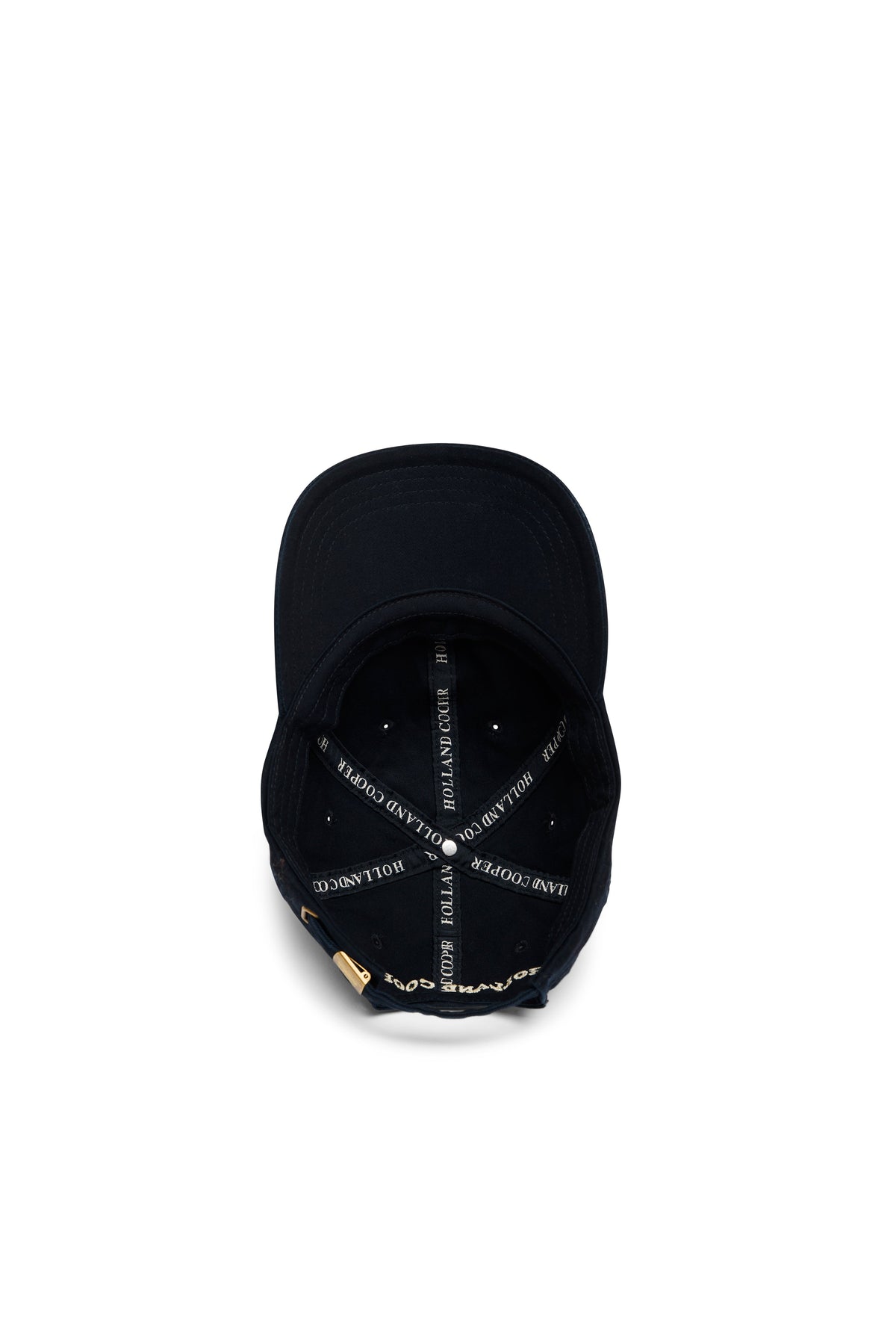 Monogram Cap (Navy Ecru)