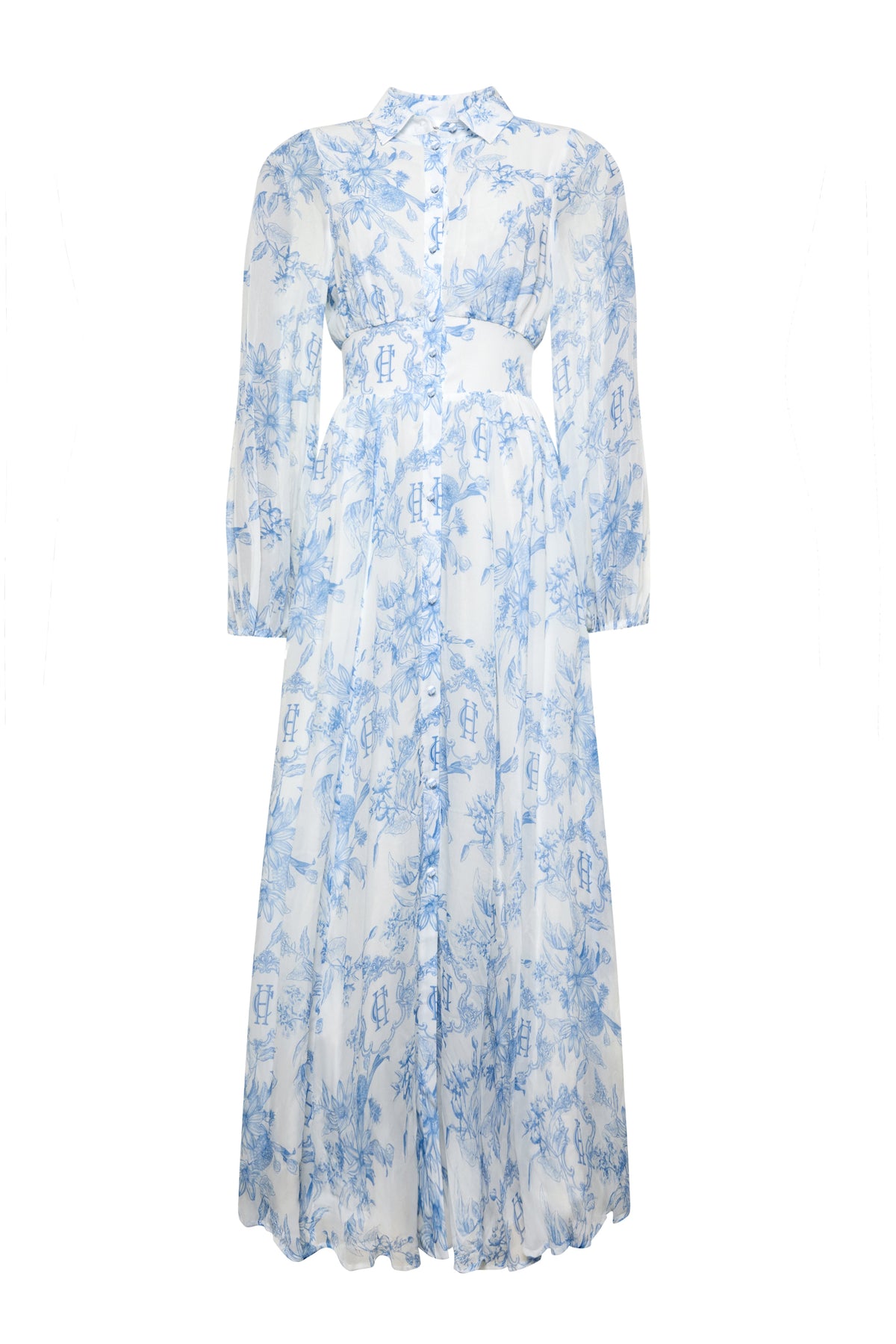 Cassie Sanger’s Badminton Trot Up 1 Paros Dress Look