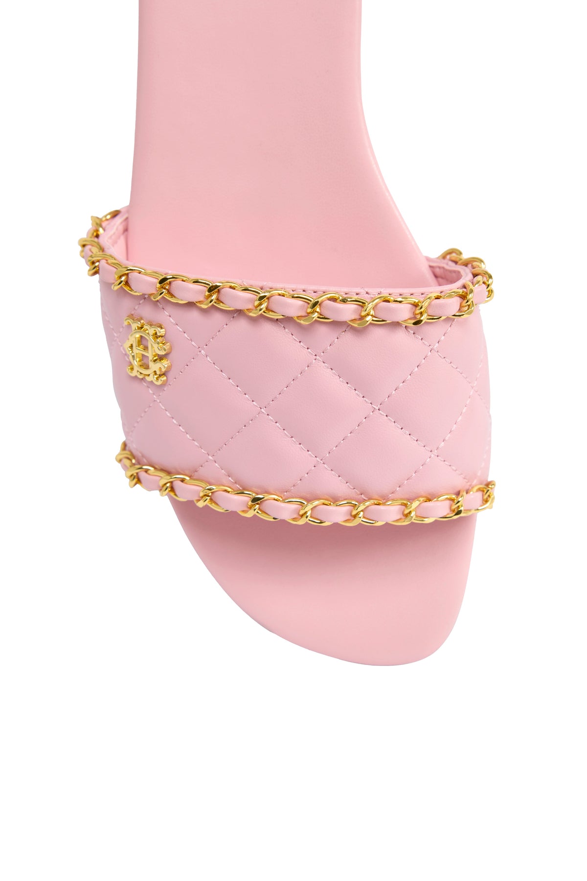Quilted Pimlico Slide (Peony)