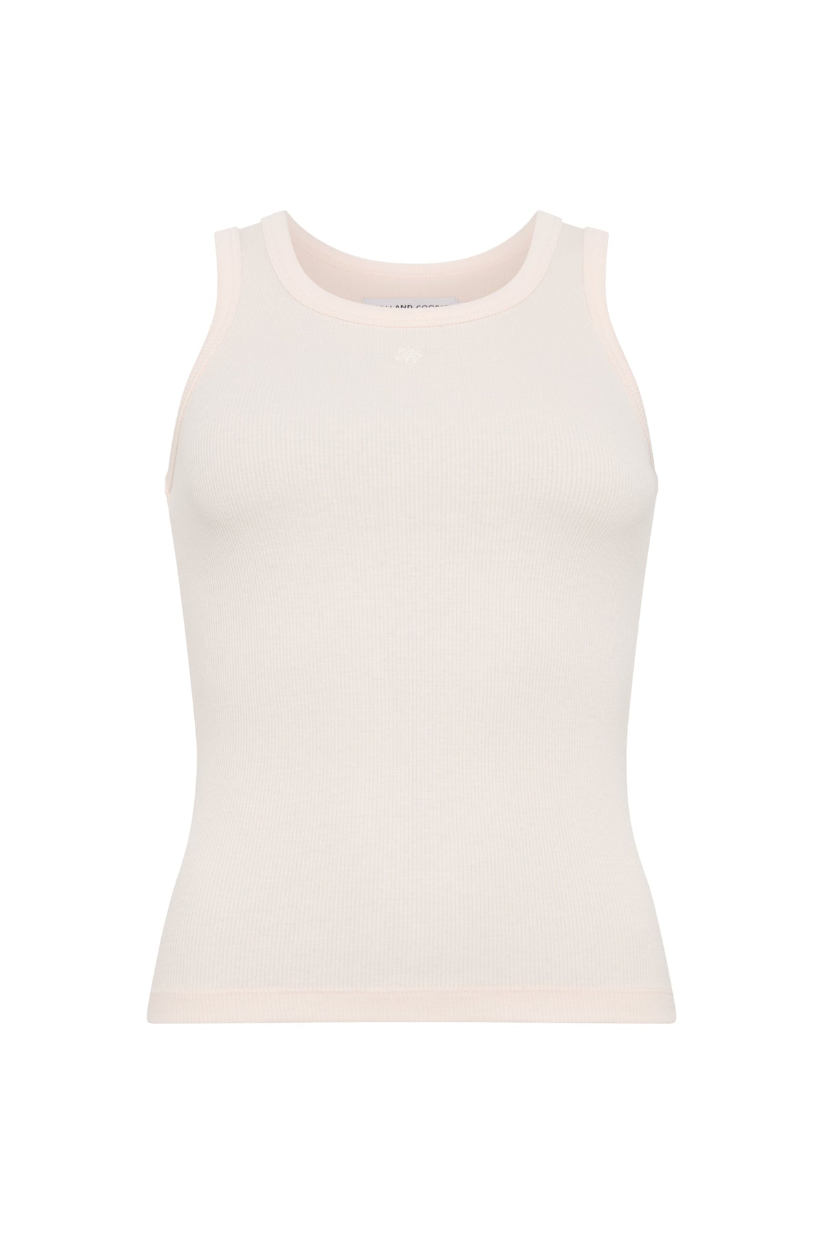 Rebecca Rib Tank (Palest Pink)