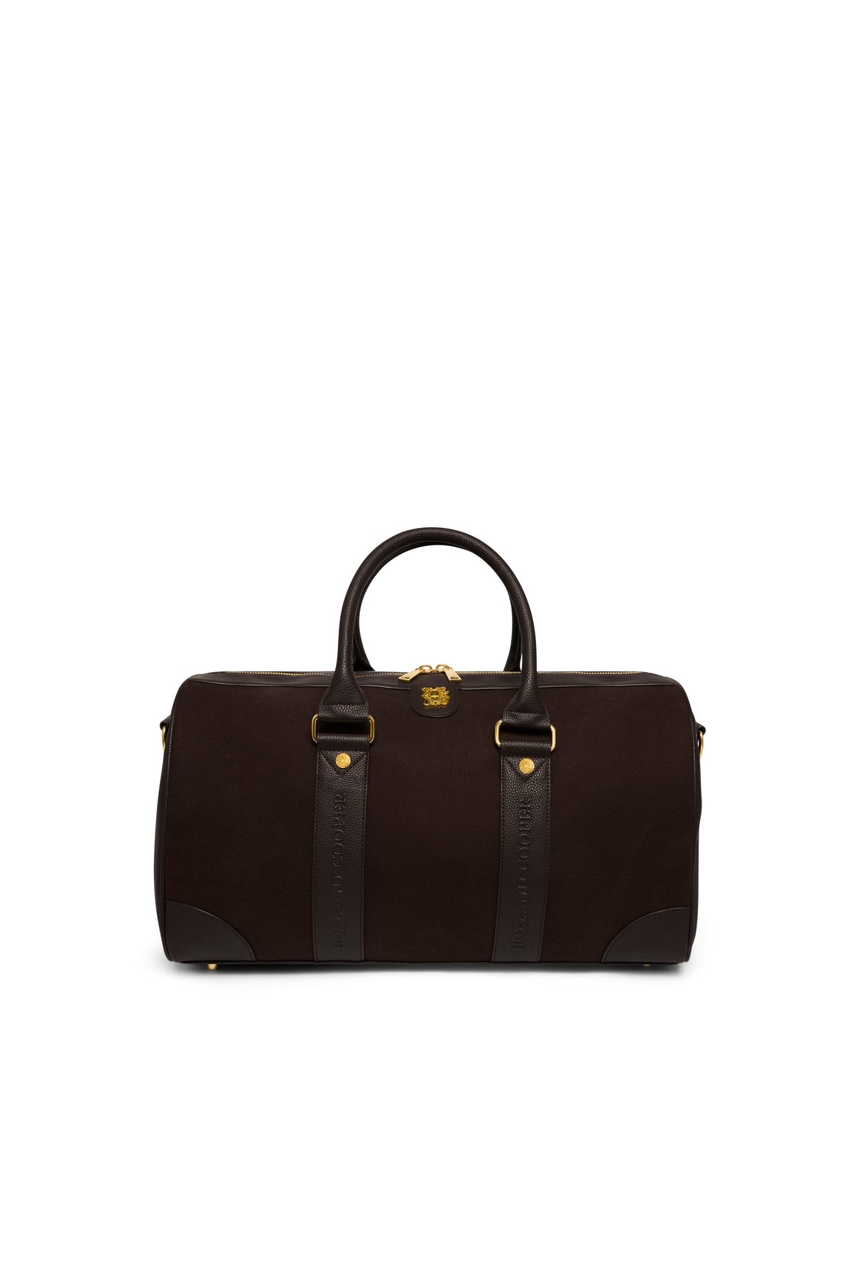 Regency Holdall (Dark Chocolate Suede)
