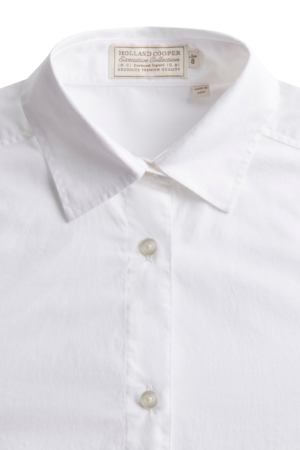 Relaxed Fit Shirt (White)