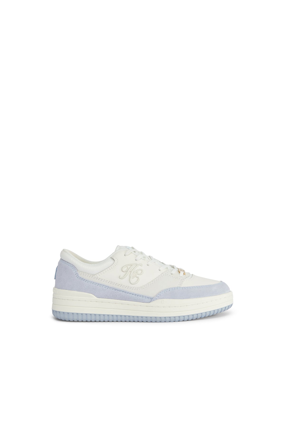 Retro Trainer (Cream Smokey Blue)