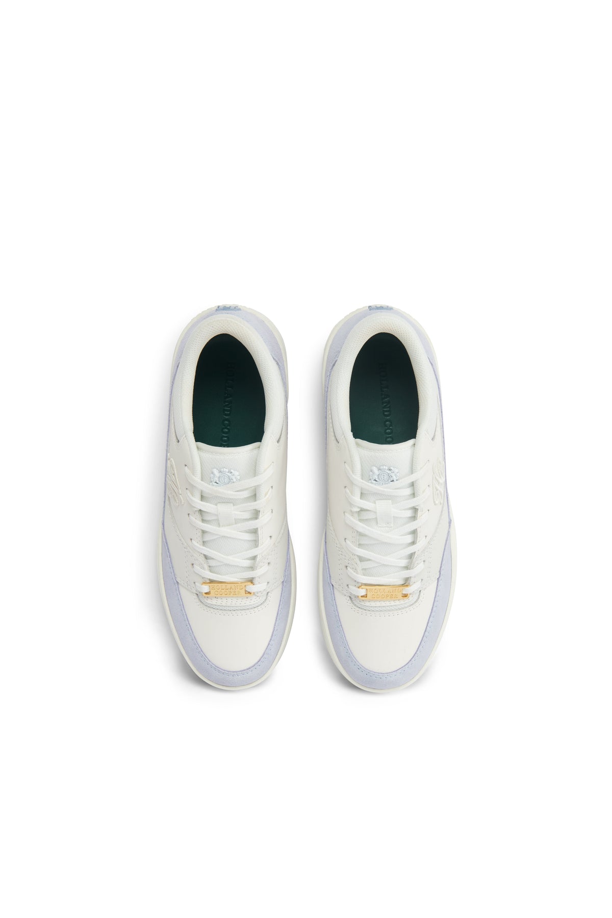 Retro Trainer (Cream Smokey Blue)