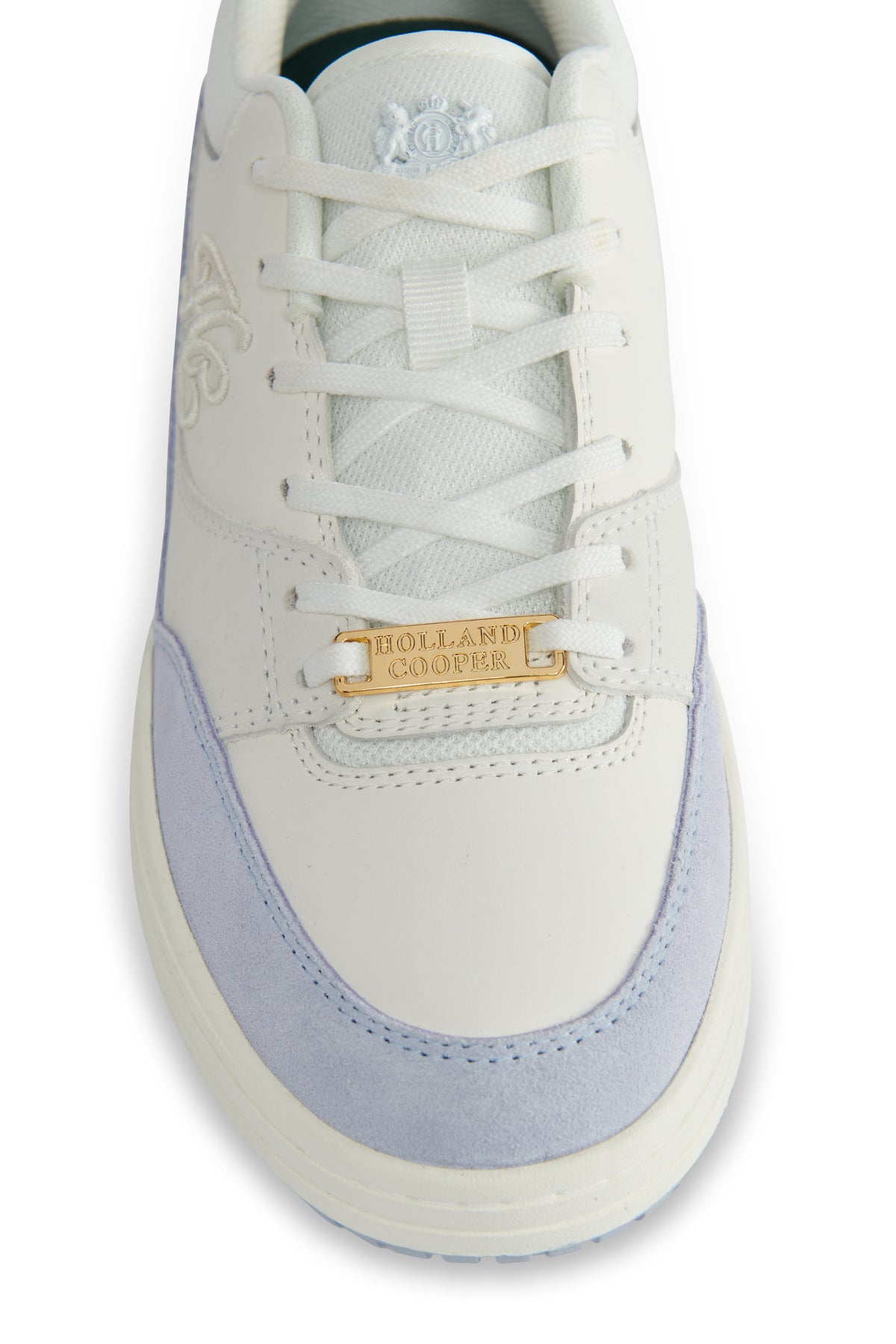 Retro Trainer (Cream Smokey Blue)