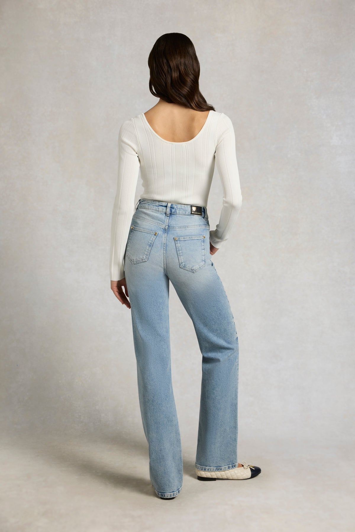 Ruby Knitted Longsleeve Top (Natural)