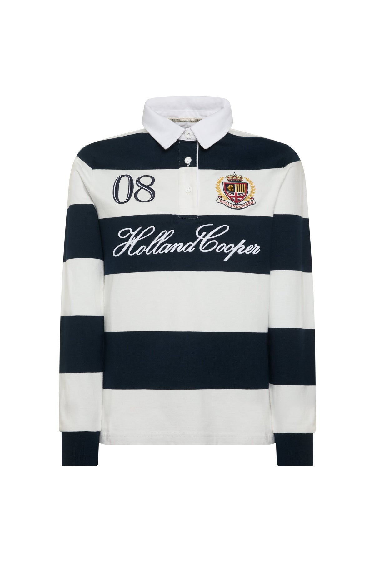 Rugby Shirt (Navy Ecru)