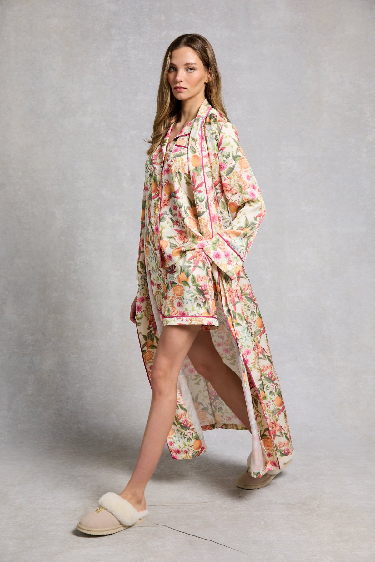 Satin Summer Pyjama Set (The Orangery)