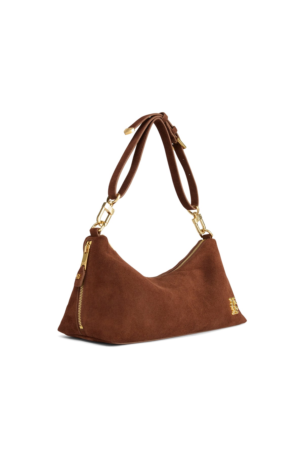 Slouch Shoulder Bag (Mocha Suede)