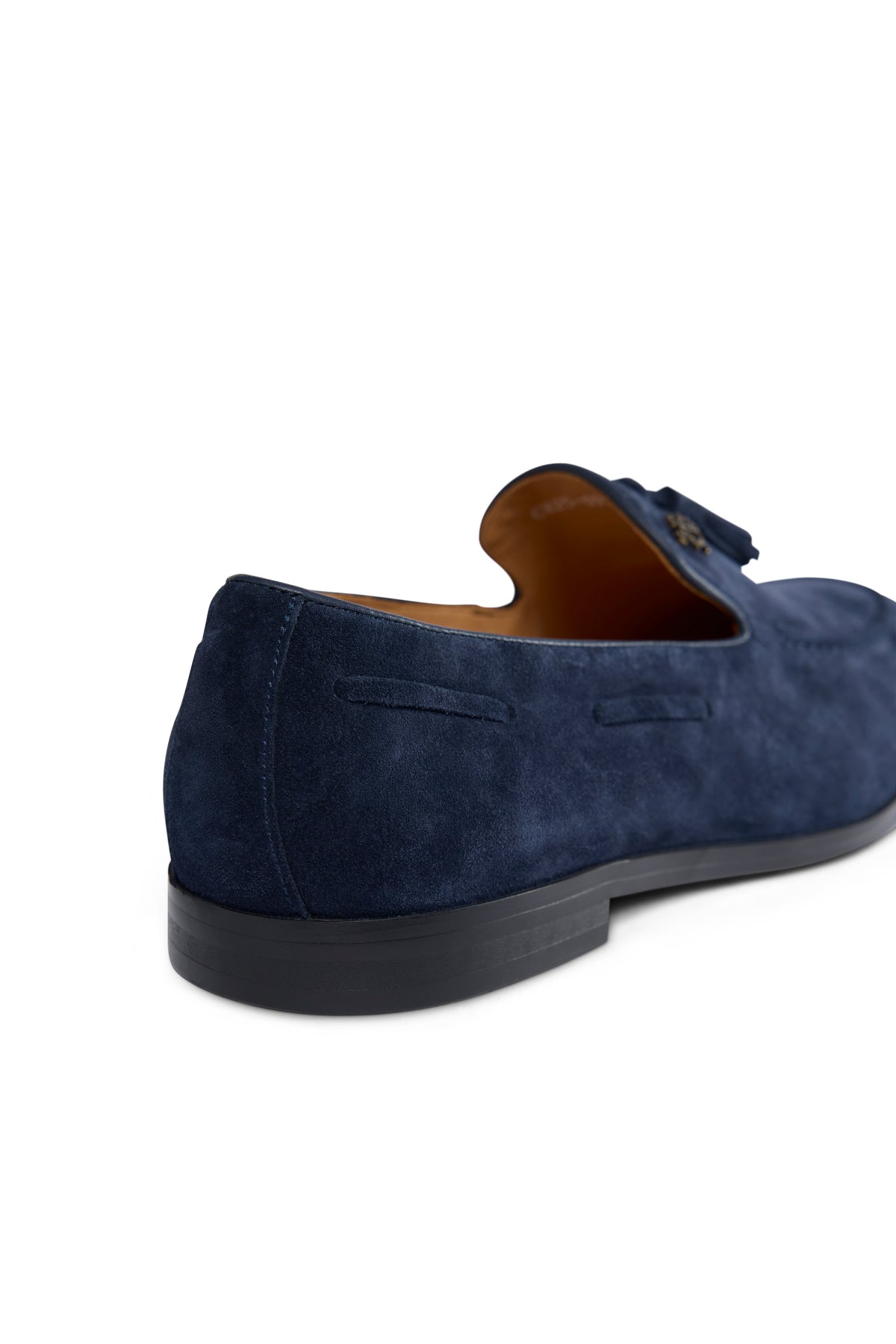 Men's Suede Tassel Loafer (Navy Suede)