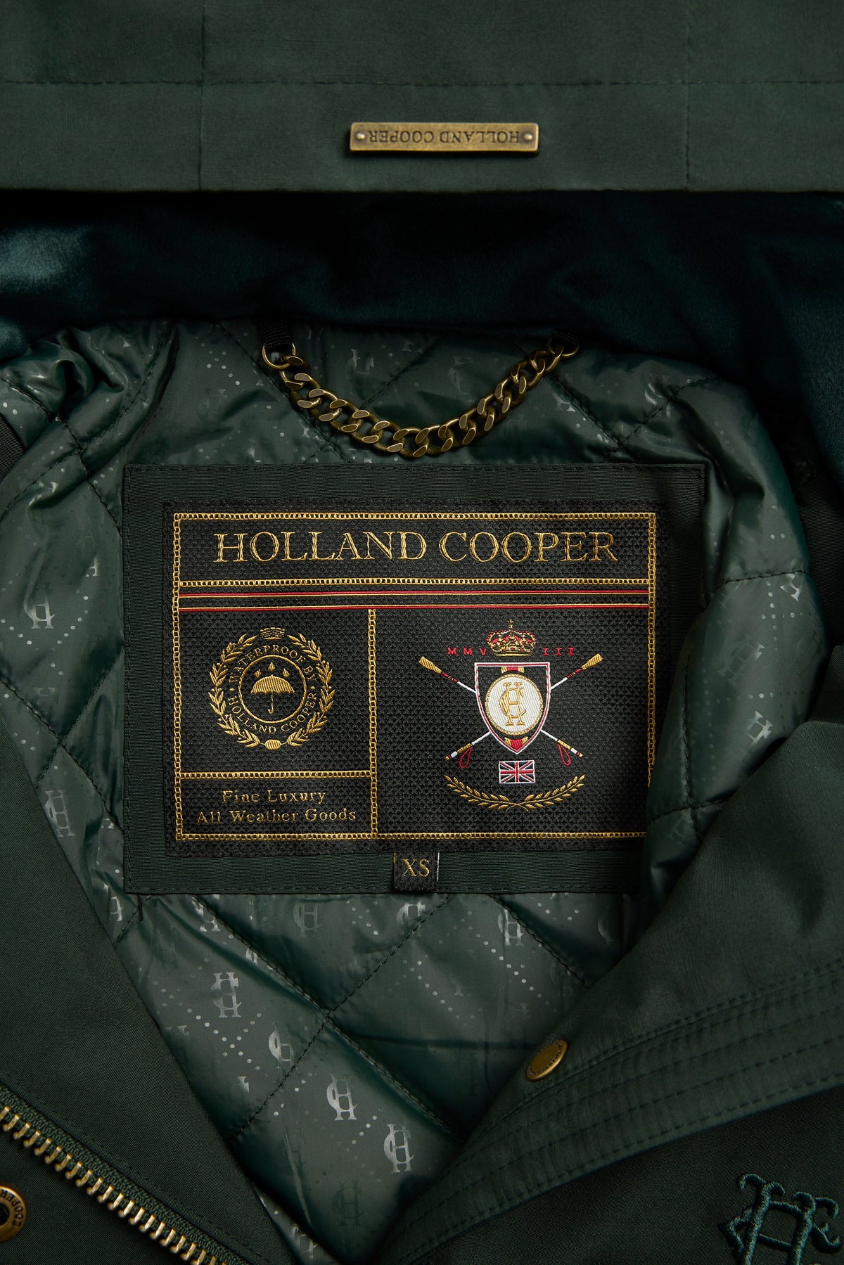 Team Waterproof Coat (Ivy Green)