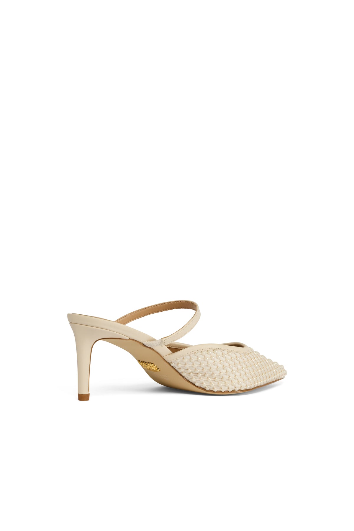 Wear All Day Vienna Pearl Heel (Champagne Pearl)