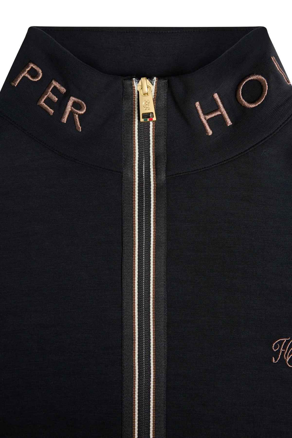 Windsor Quarter Zip Sweat (Black)