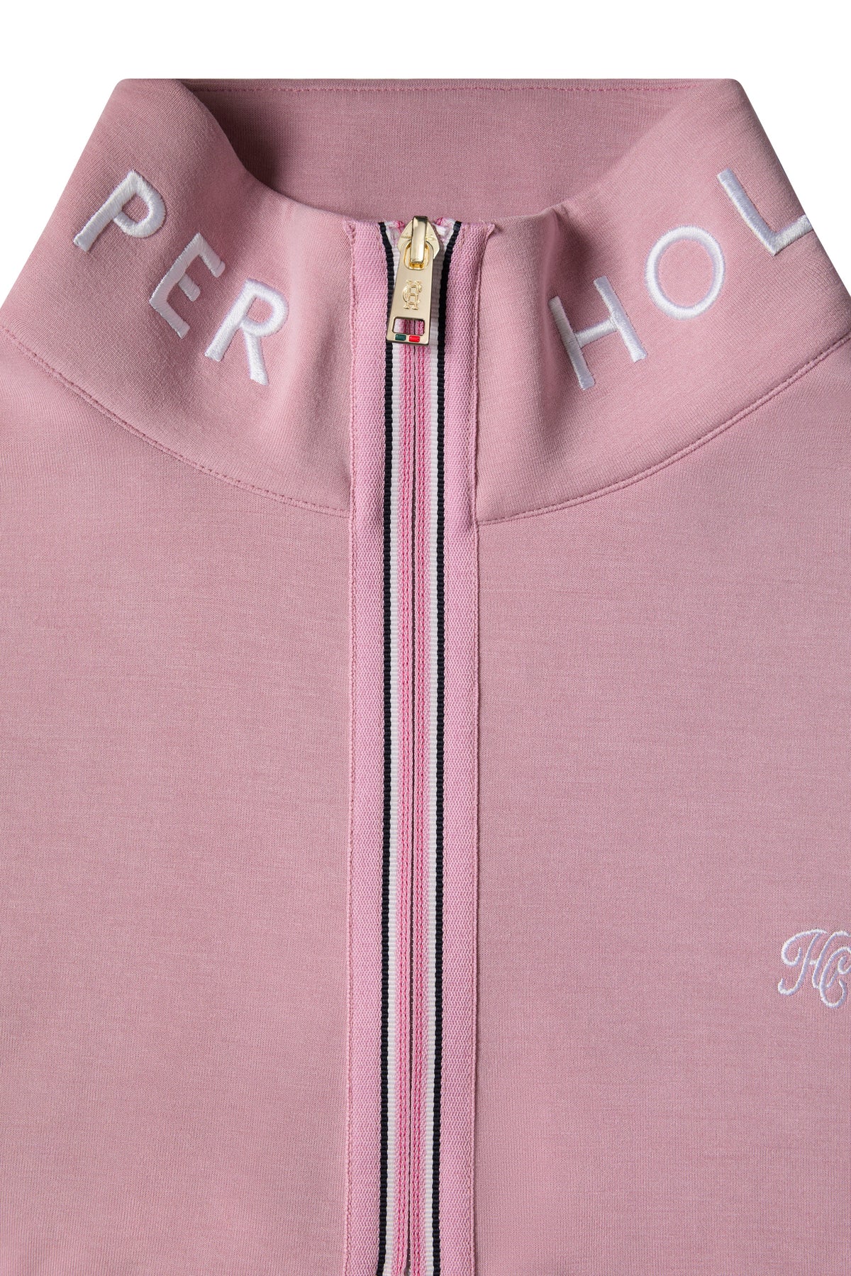 Windsor Quarter Zip Sweat (Dawn Pink)