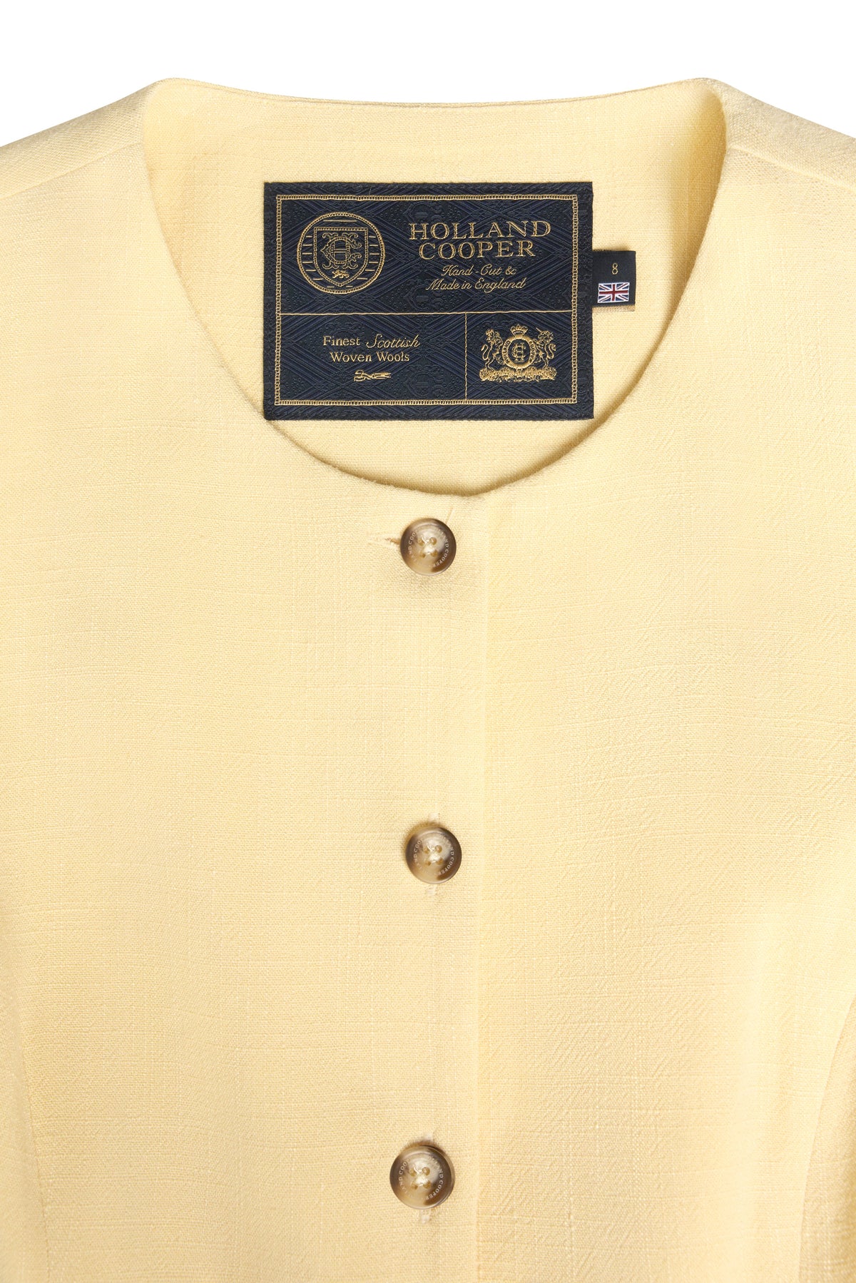 Richmond Waistcoat (Lemon Linen)