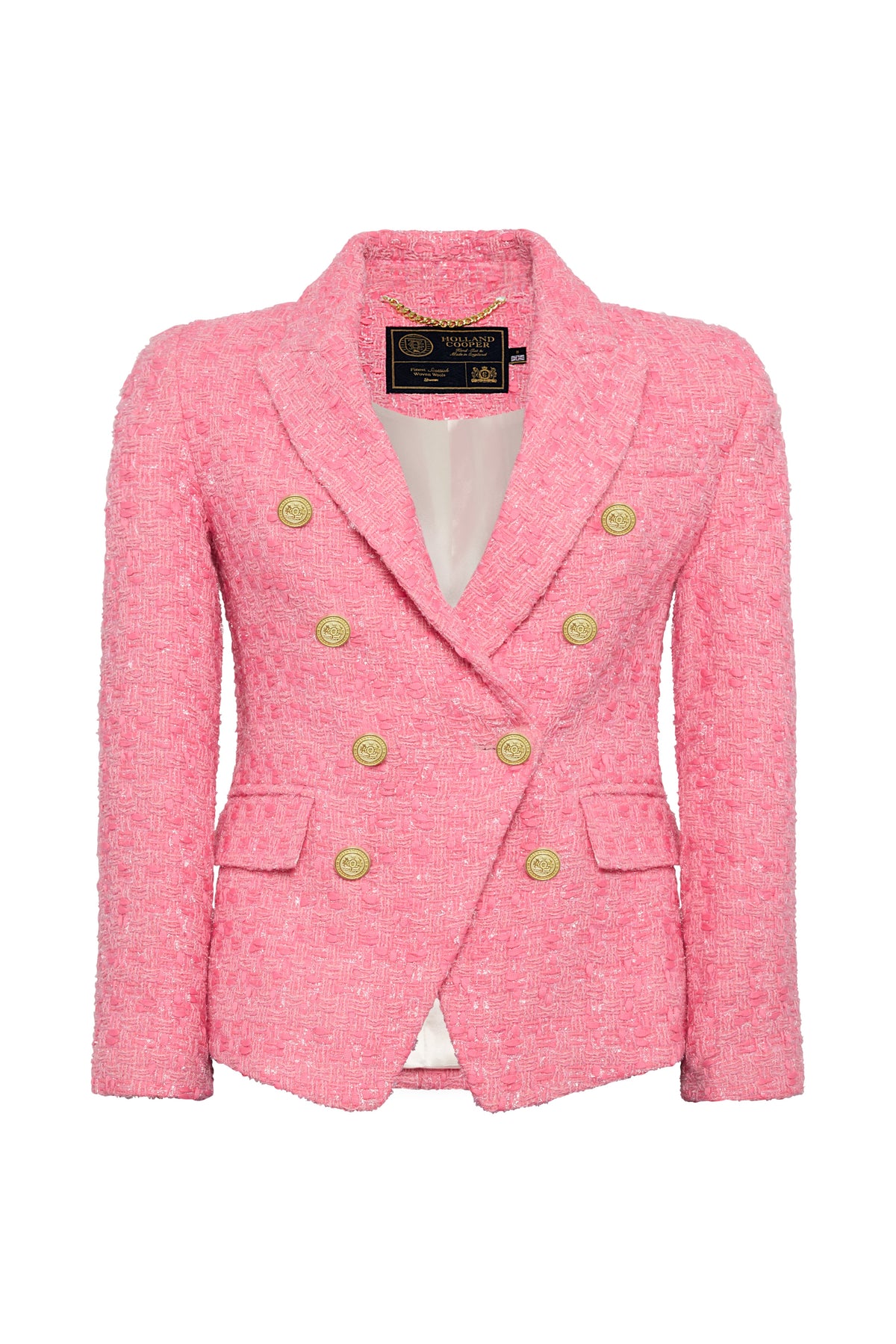Knightsbridge Blazer (Pink Pop Boucle)