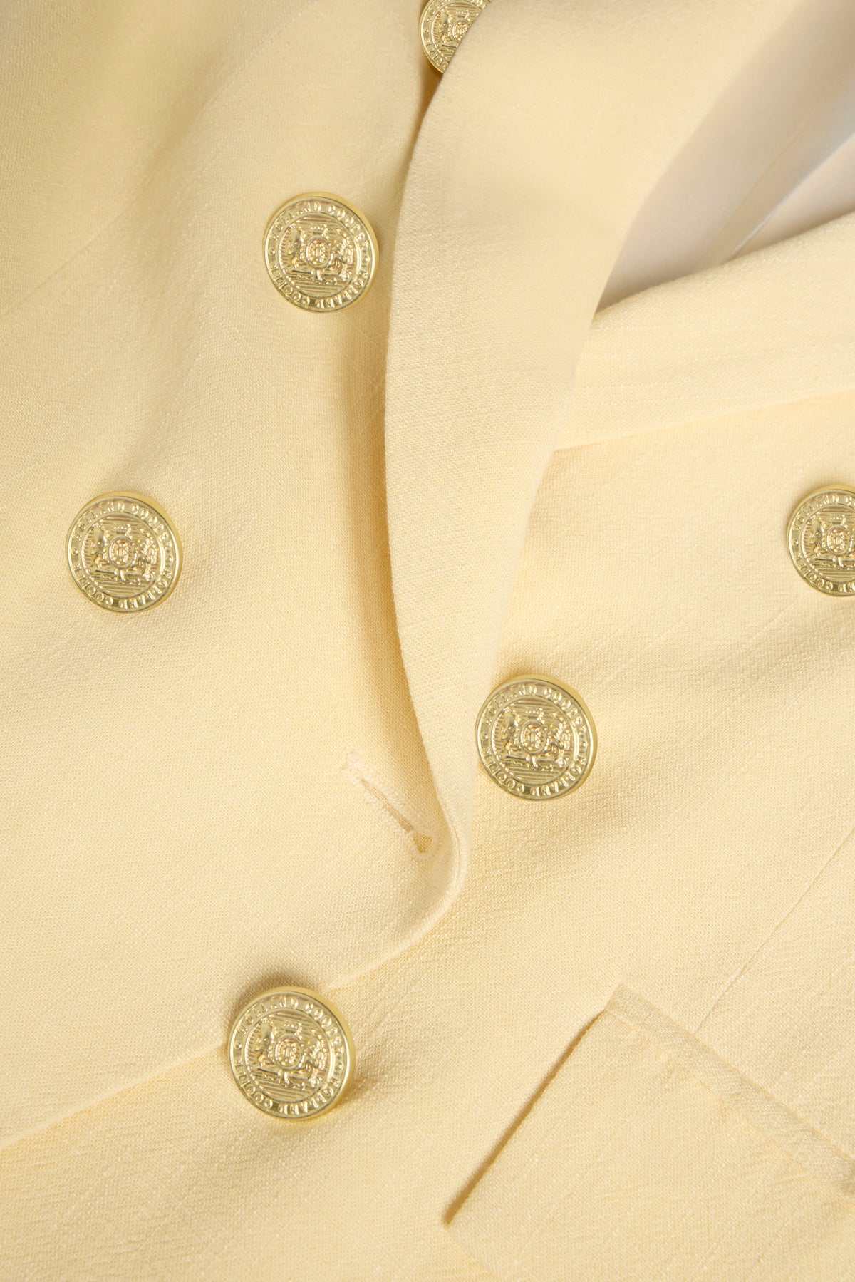 Knightsbridge Blazer (Lemon Linen)