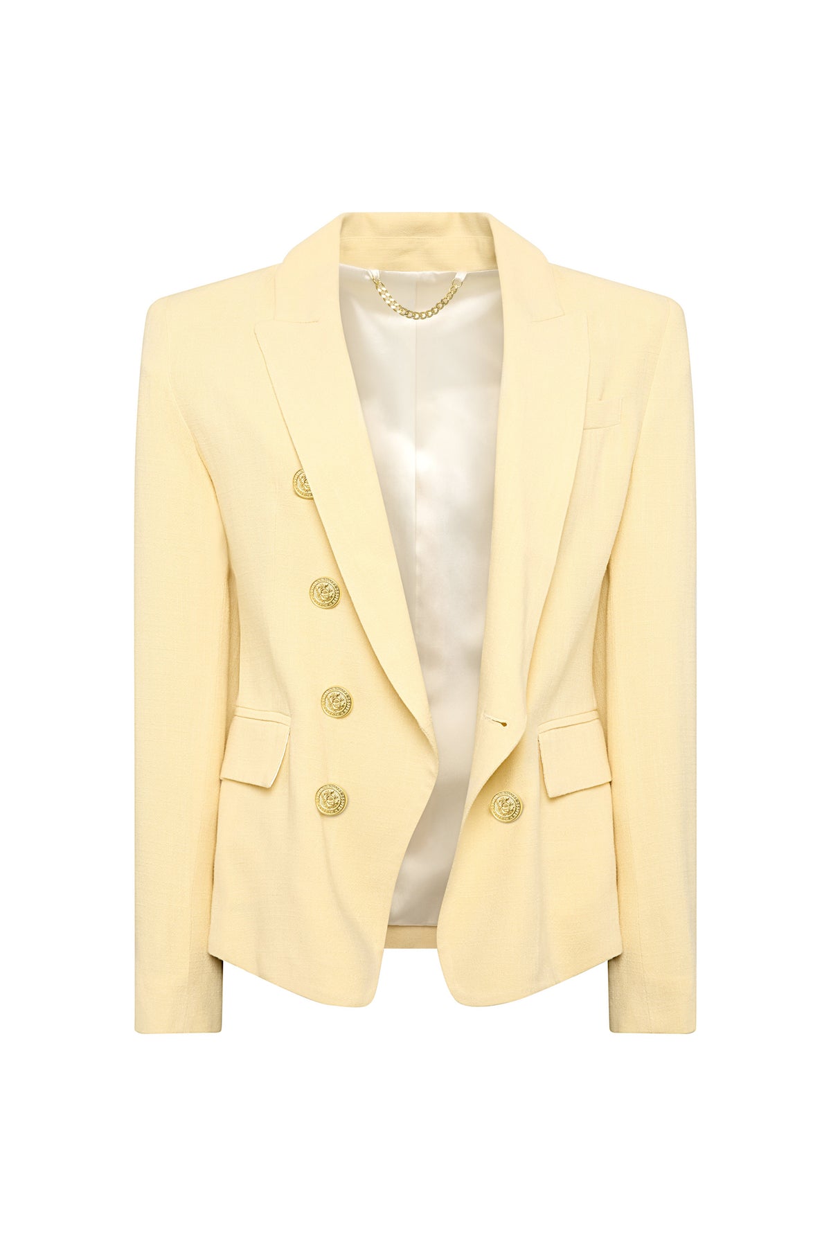 Knightsbridge Blazer (Lemon Linen)