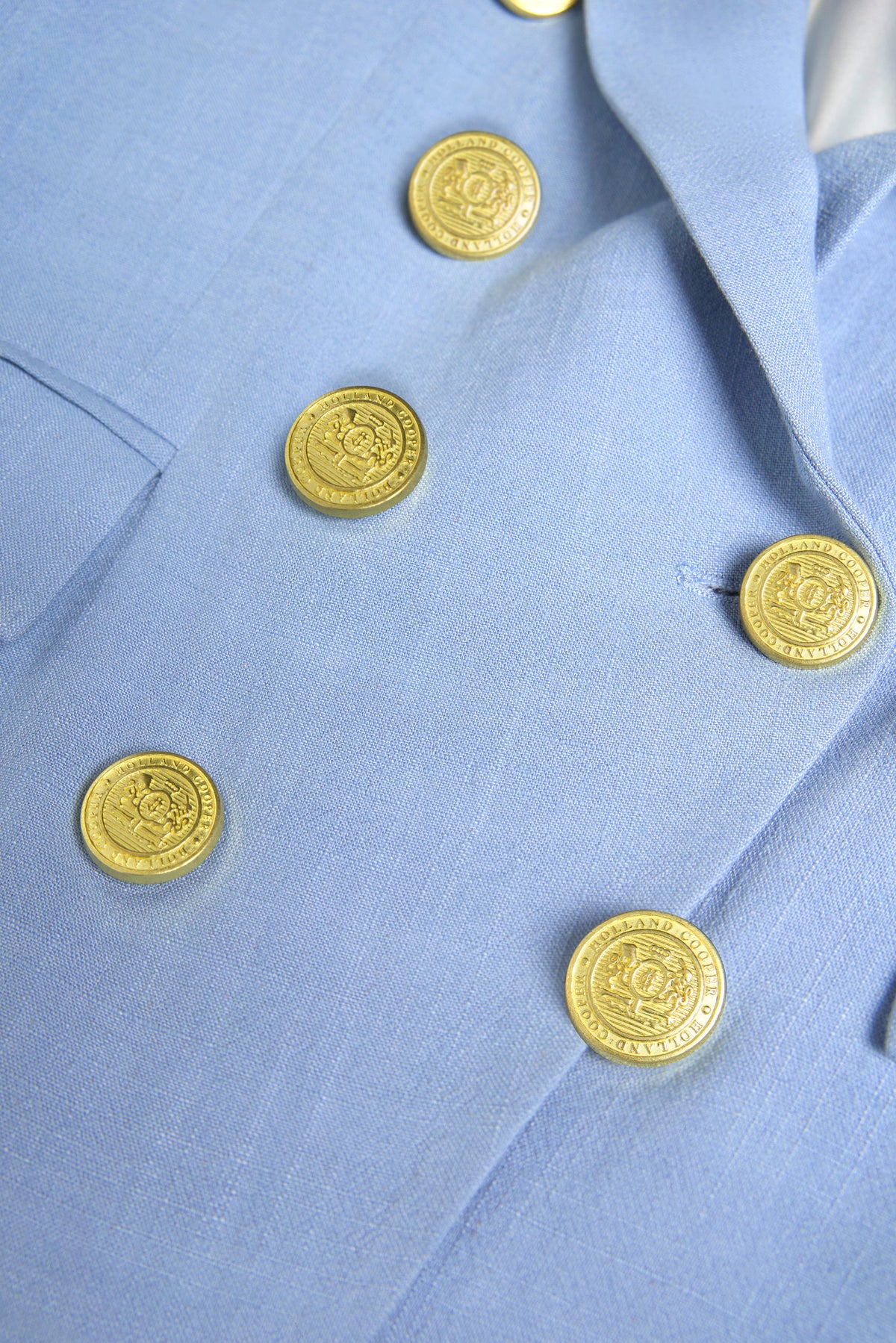 Knightsbridge Blazer (Ice Blue Linen)