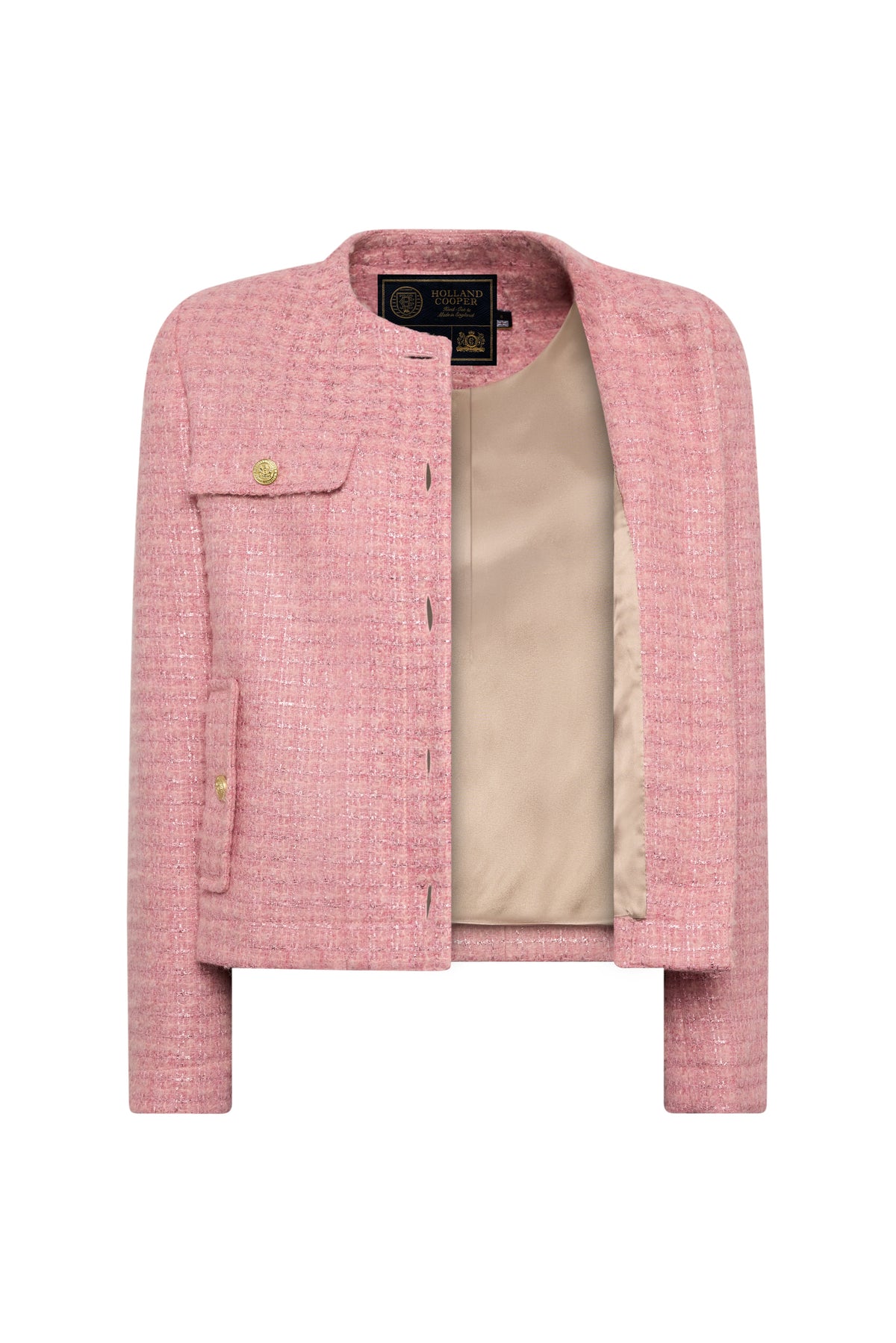 Chelsea Jacket (Rose Sparkle Boucle)
