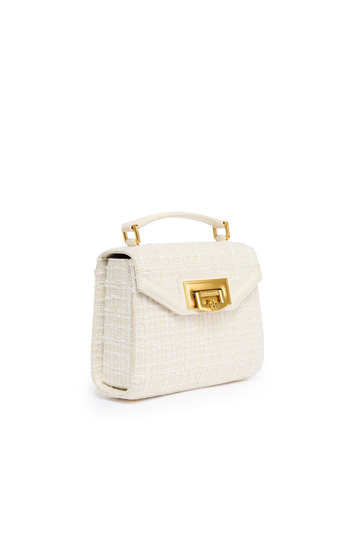 Mini Cheltenham Bag (Cream Boucle)