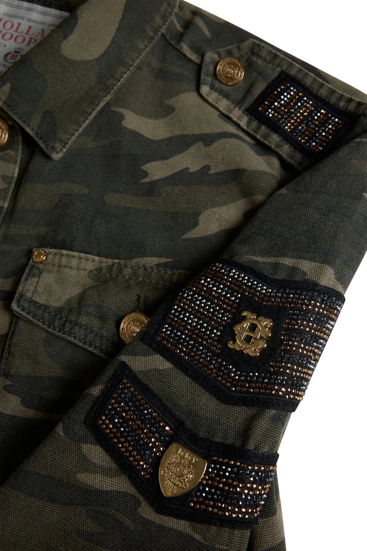 Premium Artillery Jacket (Washed Camo)