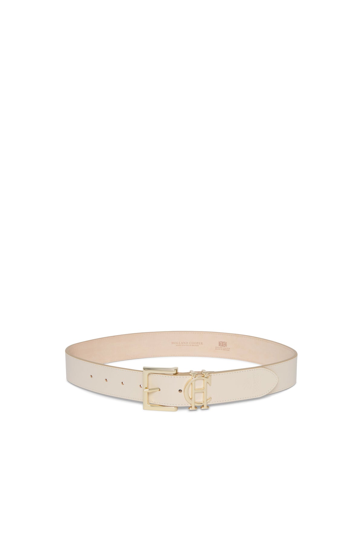 HC Classic Logo Belt (Putty Leather)