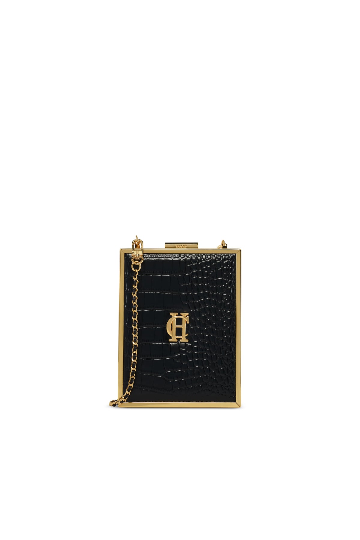 HC Miniaudiere (Black Croc)
