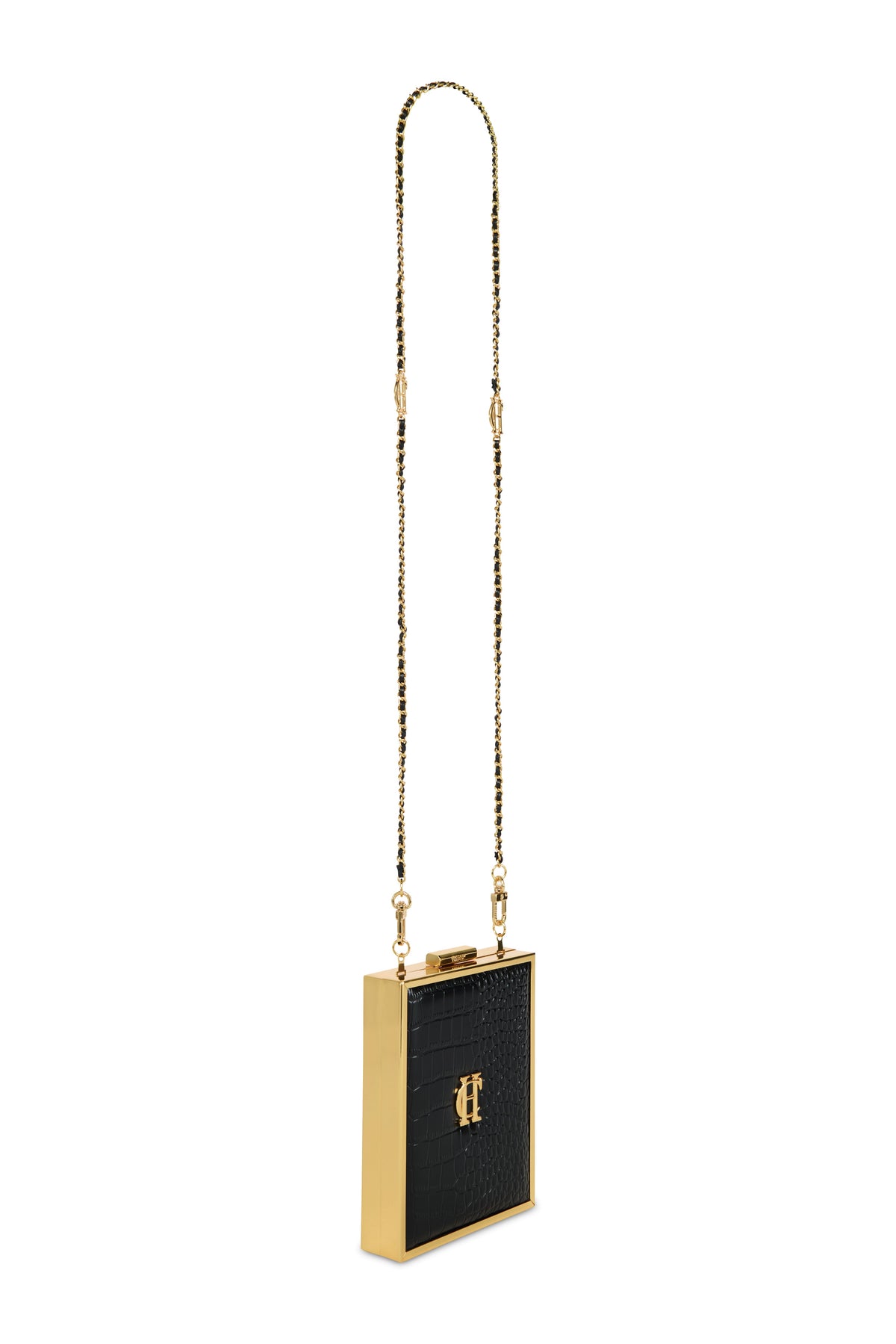 HC Miniaudiere (Black Croc)