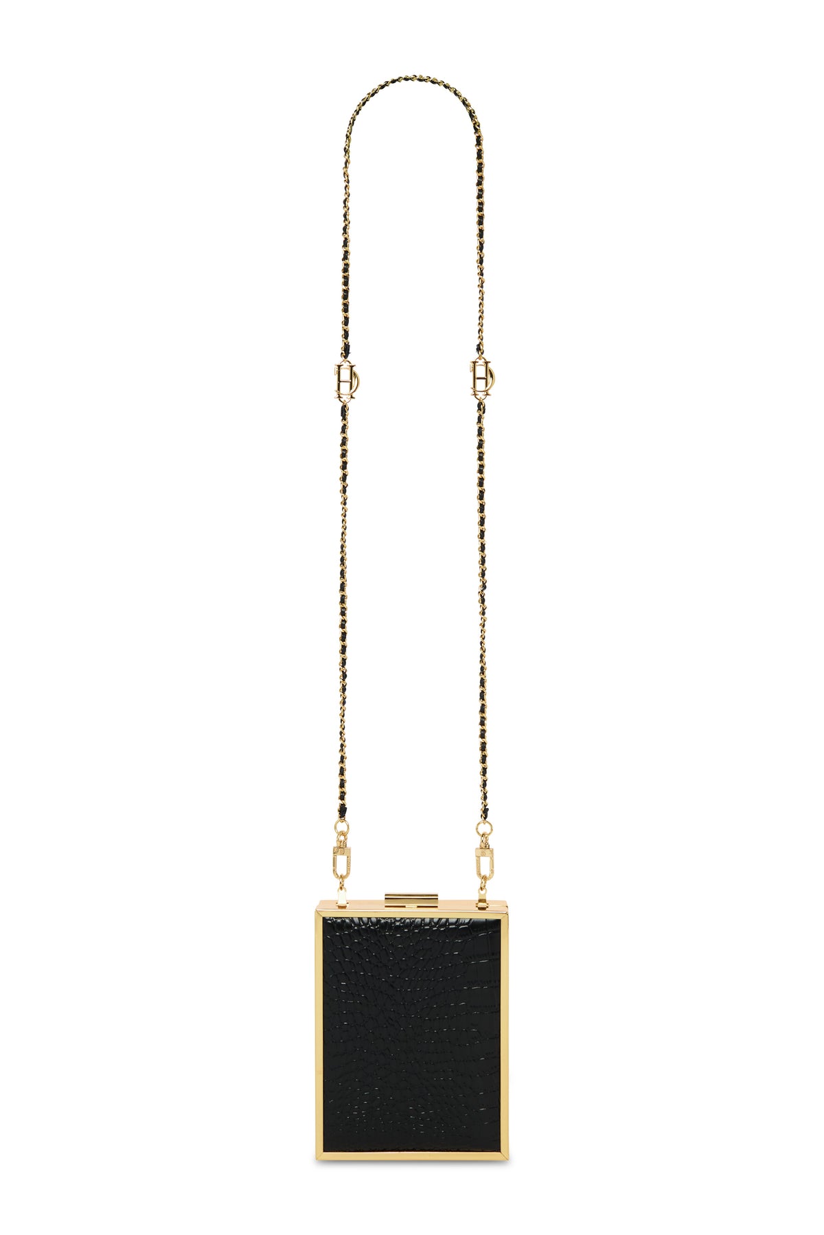 HC Miniaudiere (Black Croc)