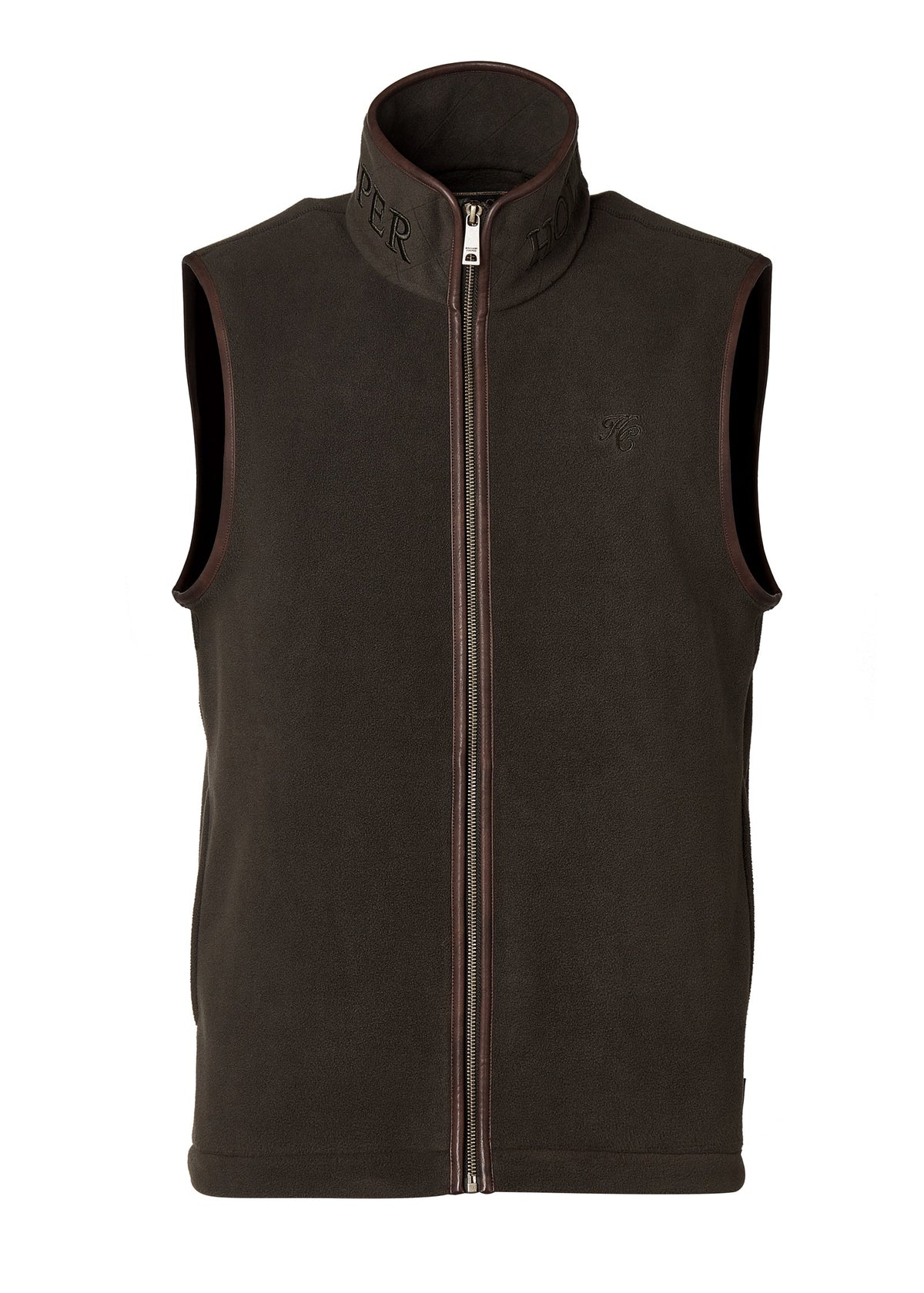 Men's Country Fleece Gilet (Khaki)