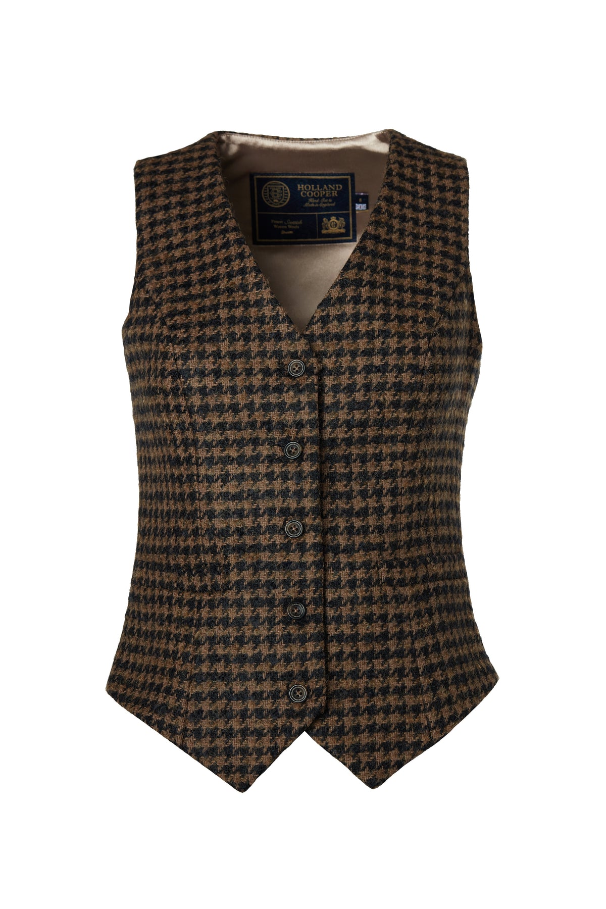 Jodie Kidd's Cheltenham Look (Chocolate Houndstooth)
