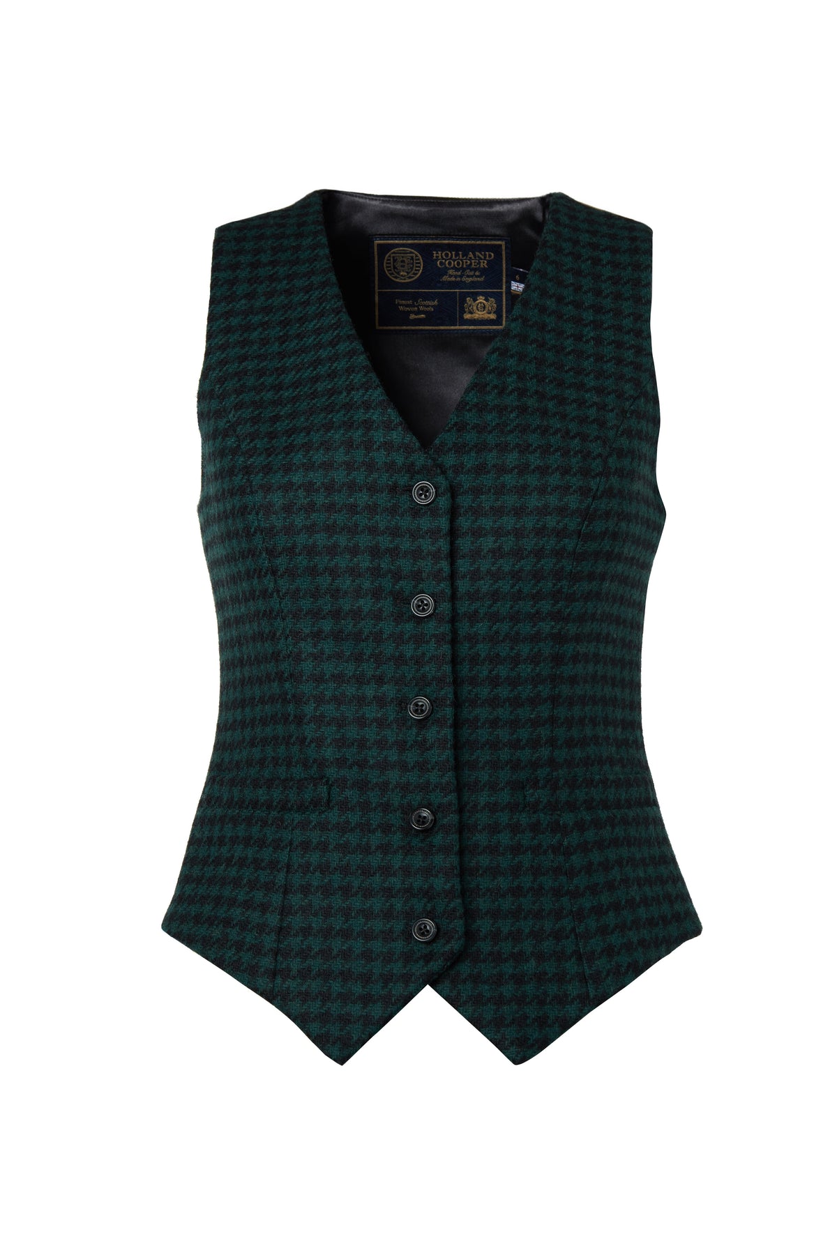 Jade's Emerald Houndstooth Look