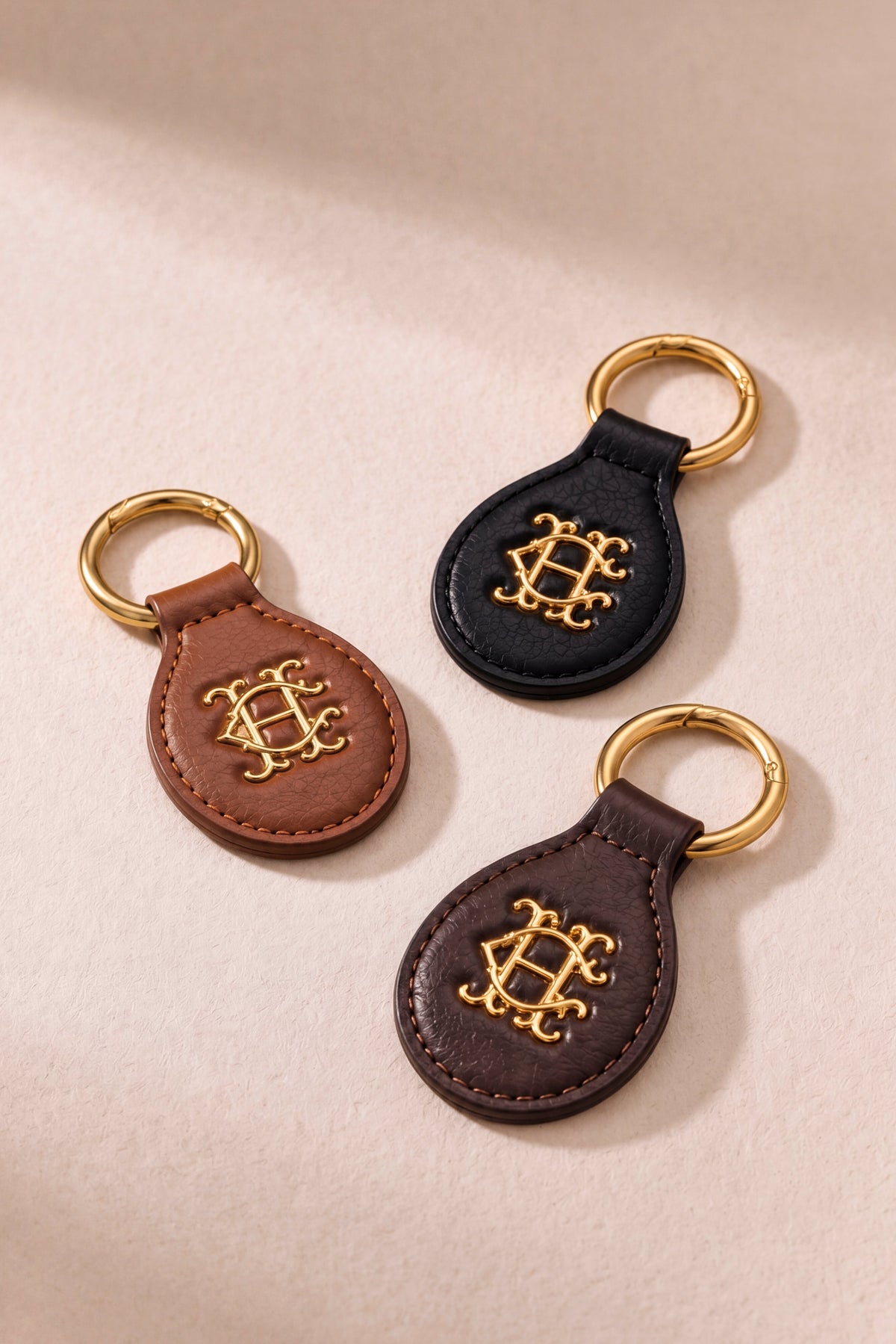 Heraldic HC Key Ring (Black)