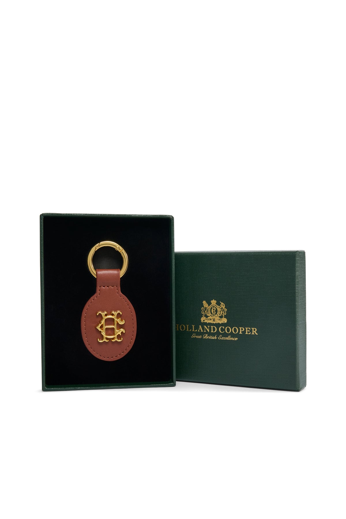Heraldic HC Key Ring (Tan)