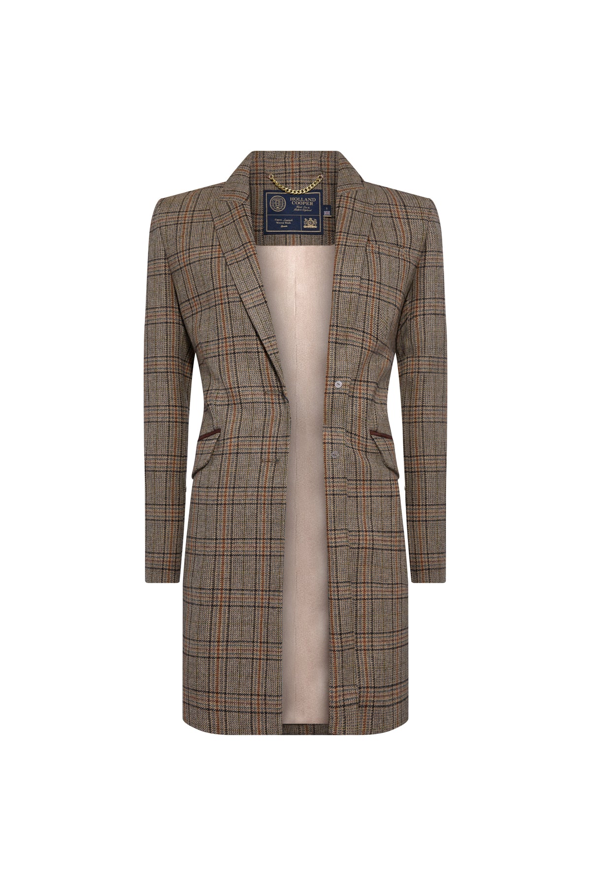 Highgrove Coat (Bourbon Tweed)