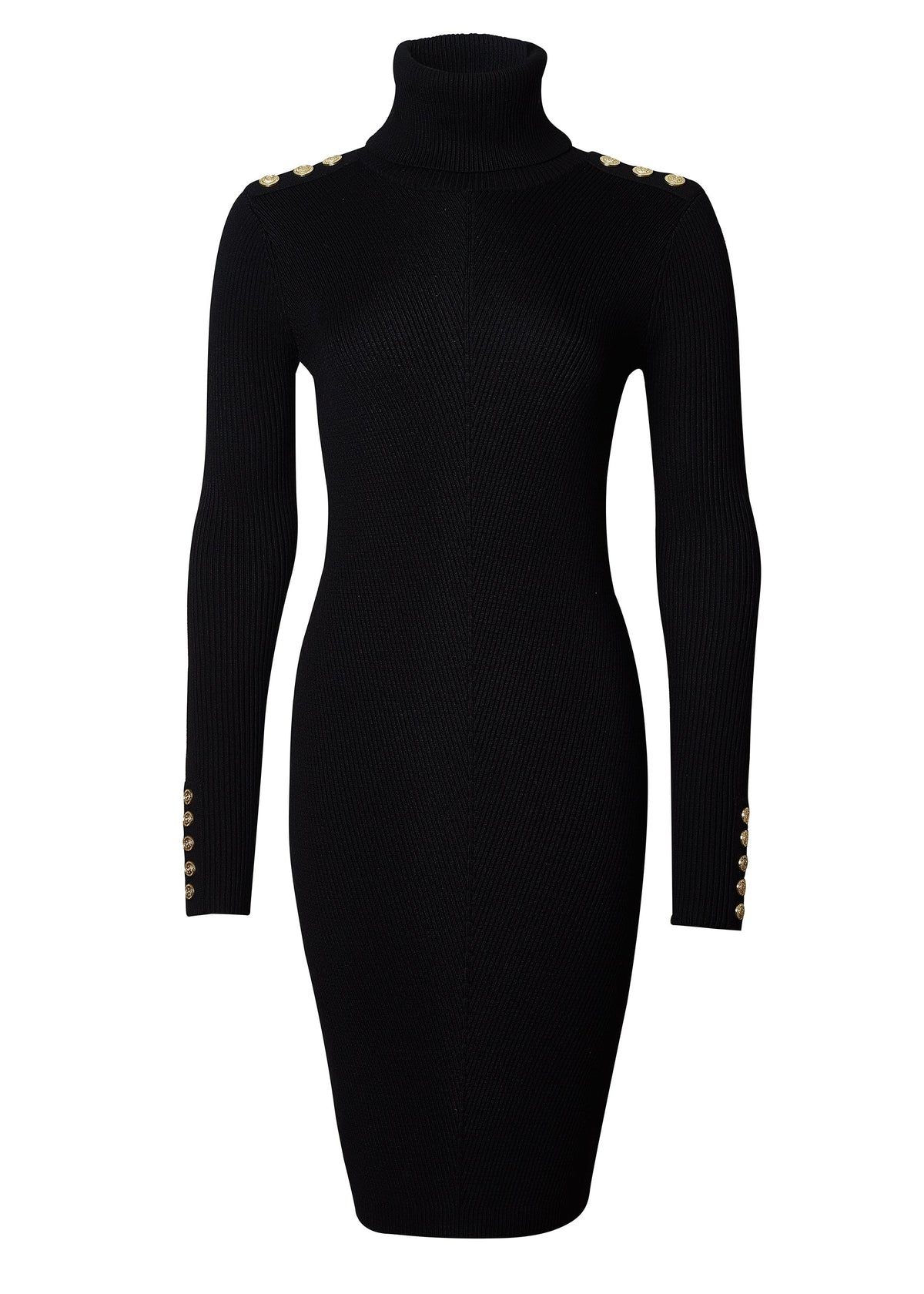 Kensington Jumper Dress (Black)