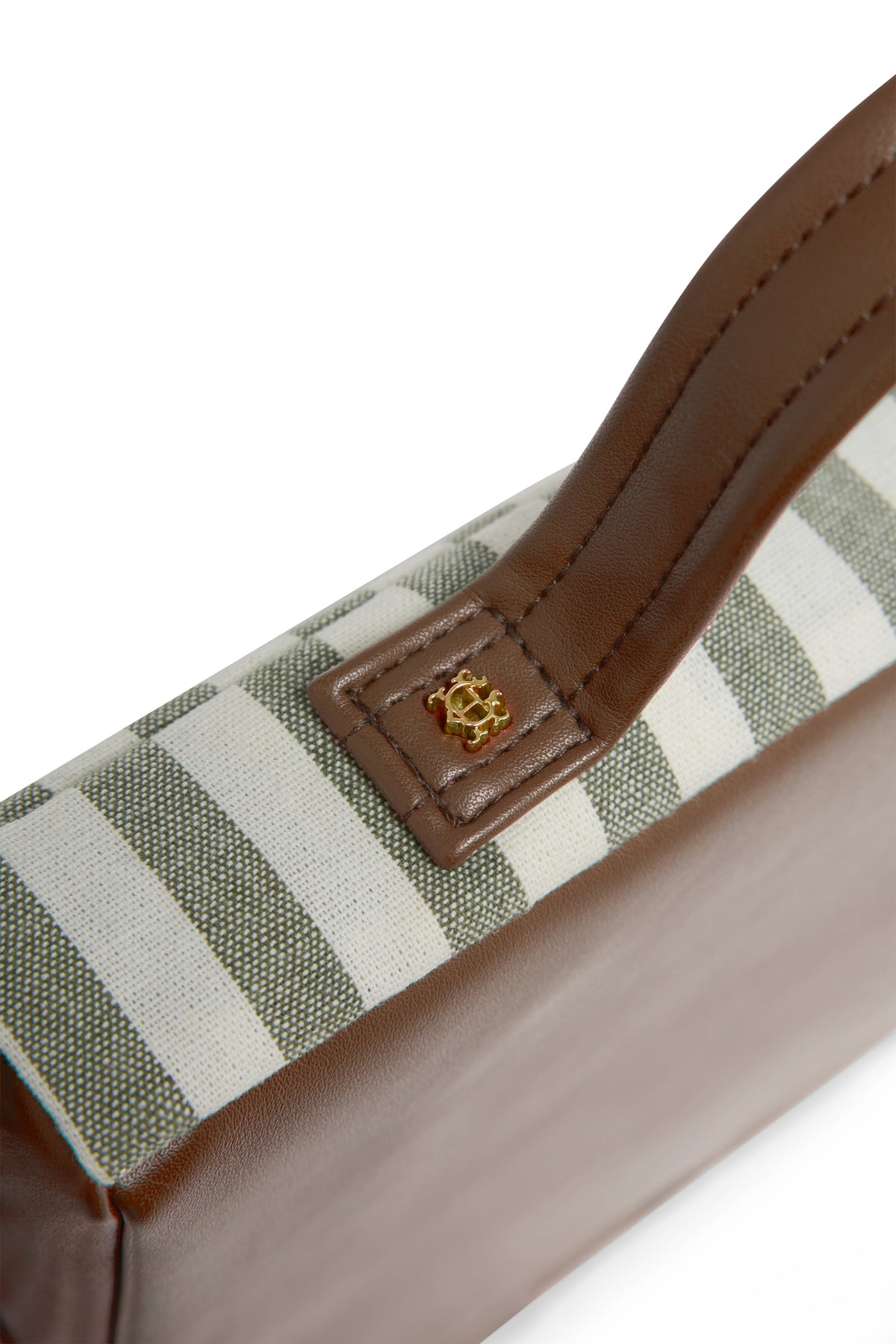 Frilled Gardening Knee Pad (Green Stripe)