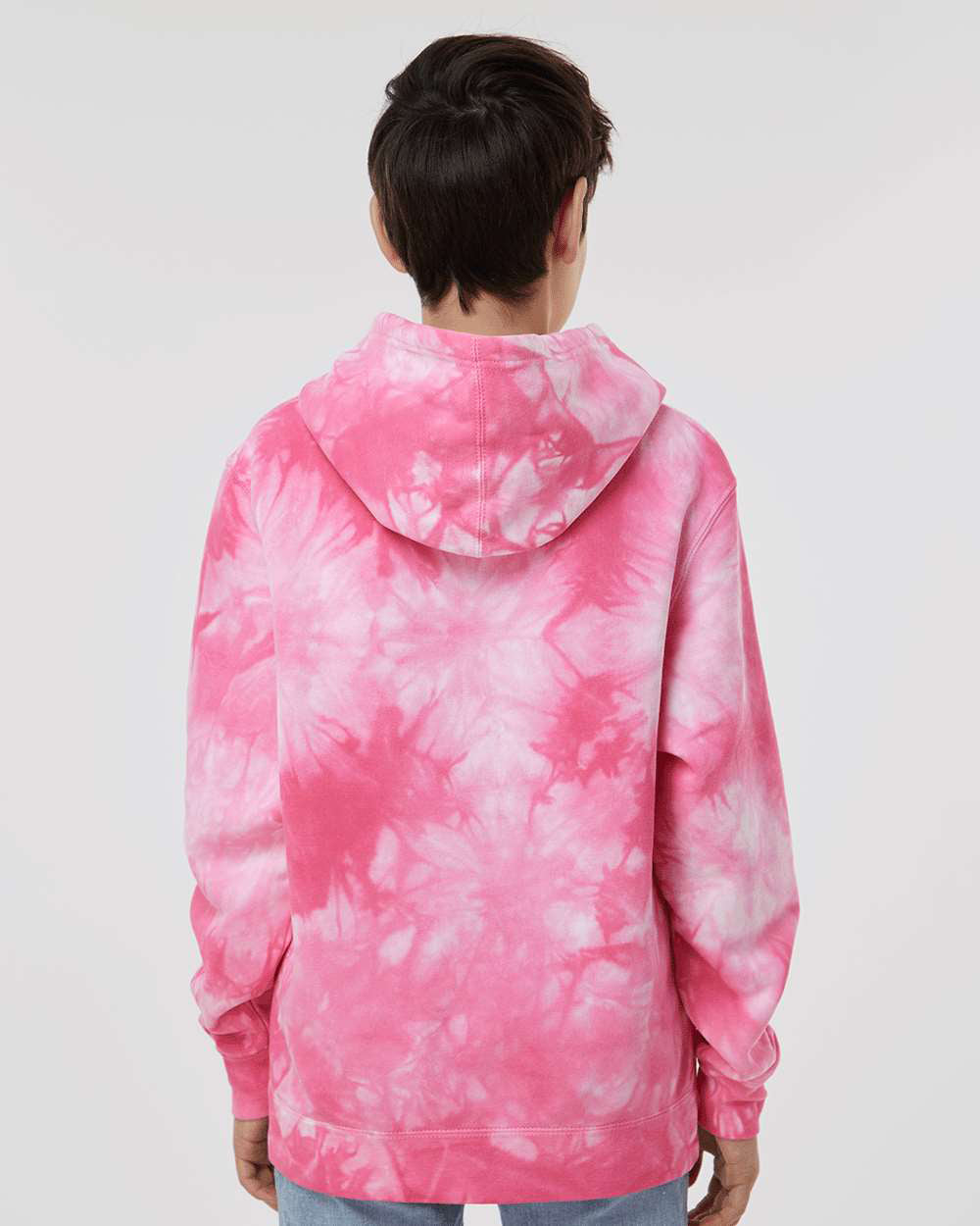 Youth 9oz. Midweight Tie Dye Pullover Hood