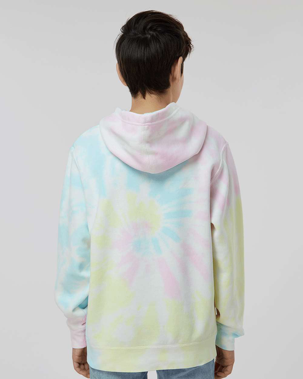 Youth 9oz. Midweight Tie Dye Pullover Hood
