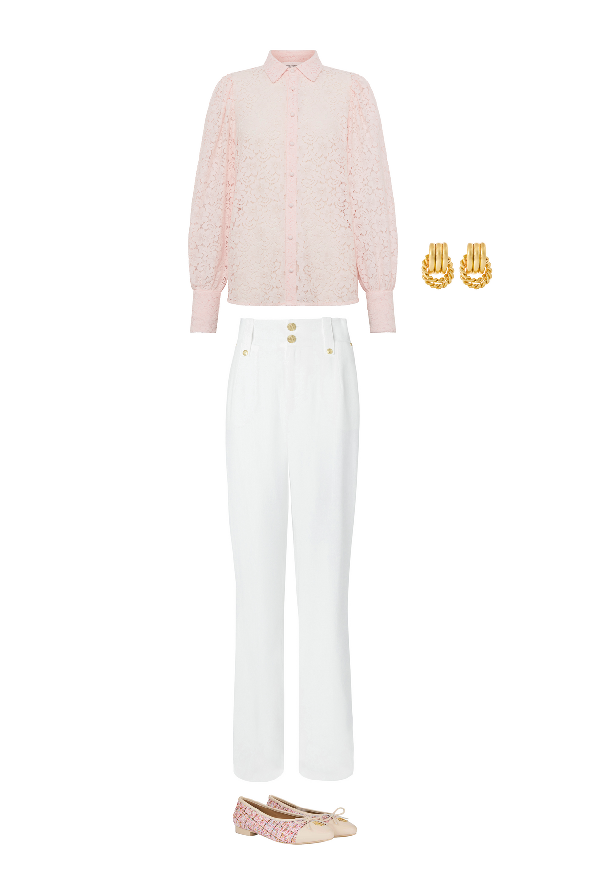 The Iona Lace Shirt Look