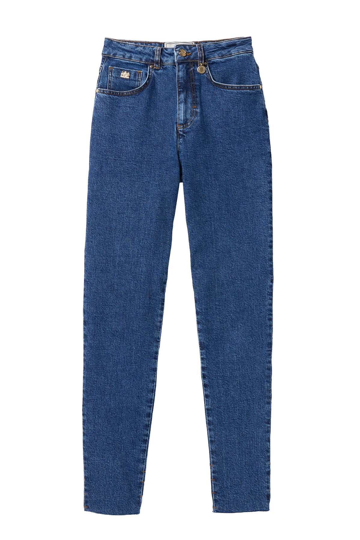 High Rise Slim Jean (Denim)