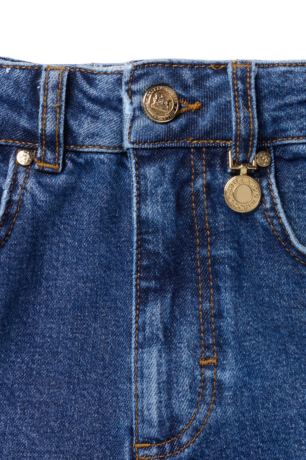 High Rise Slim Jean (Denim)