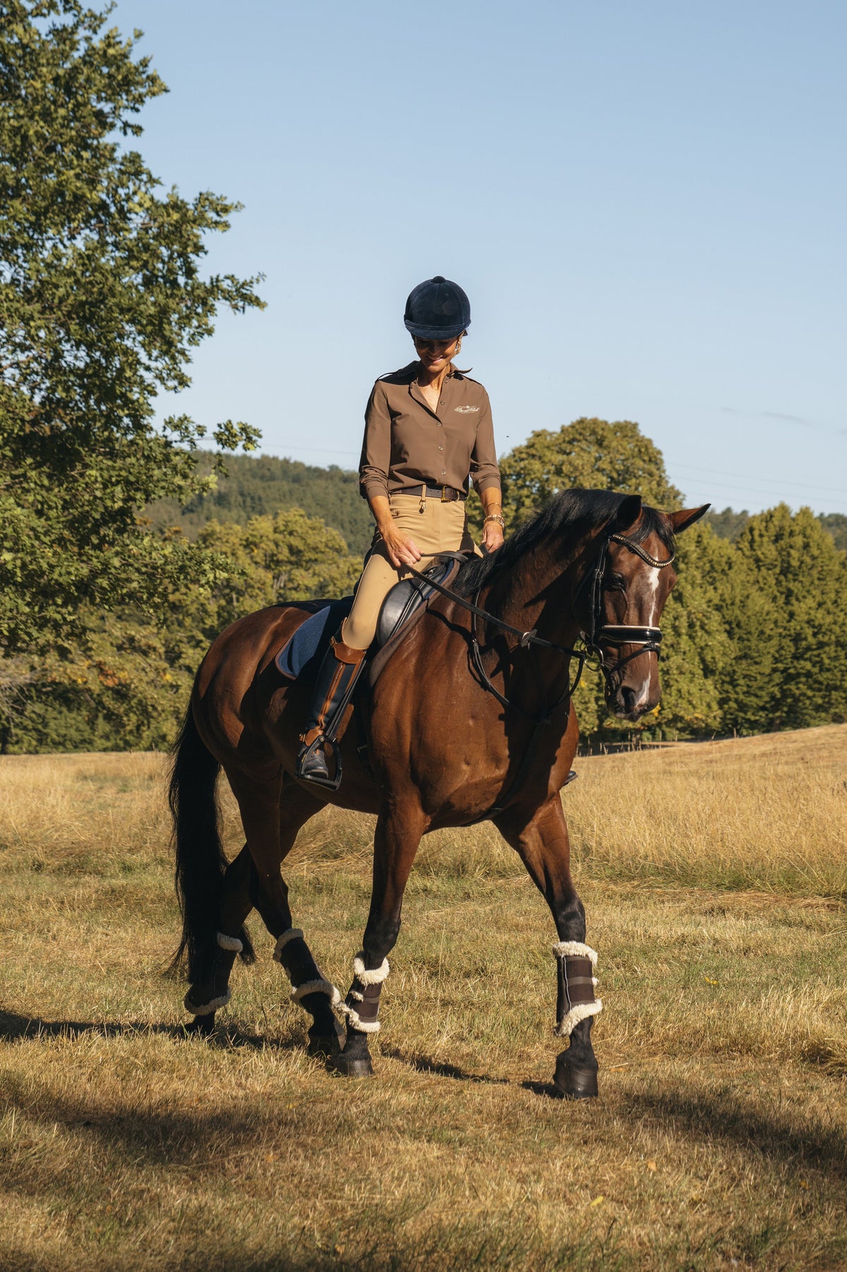 The Equestrian Riding Shirt Look