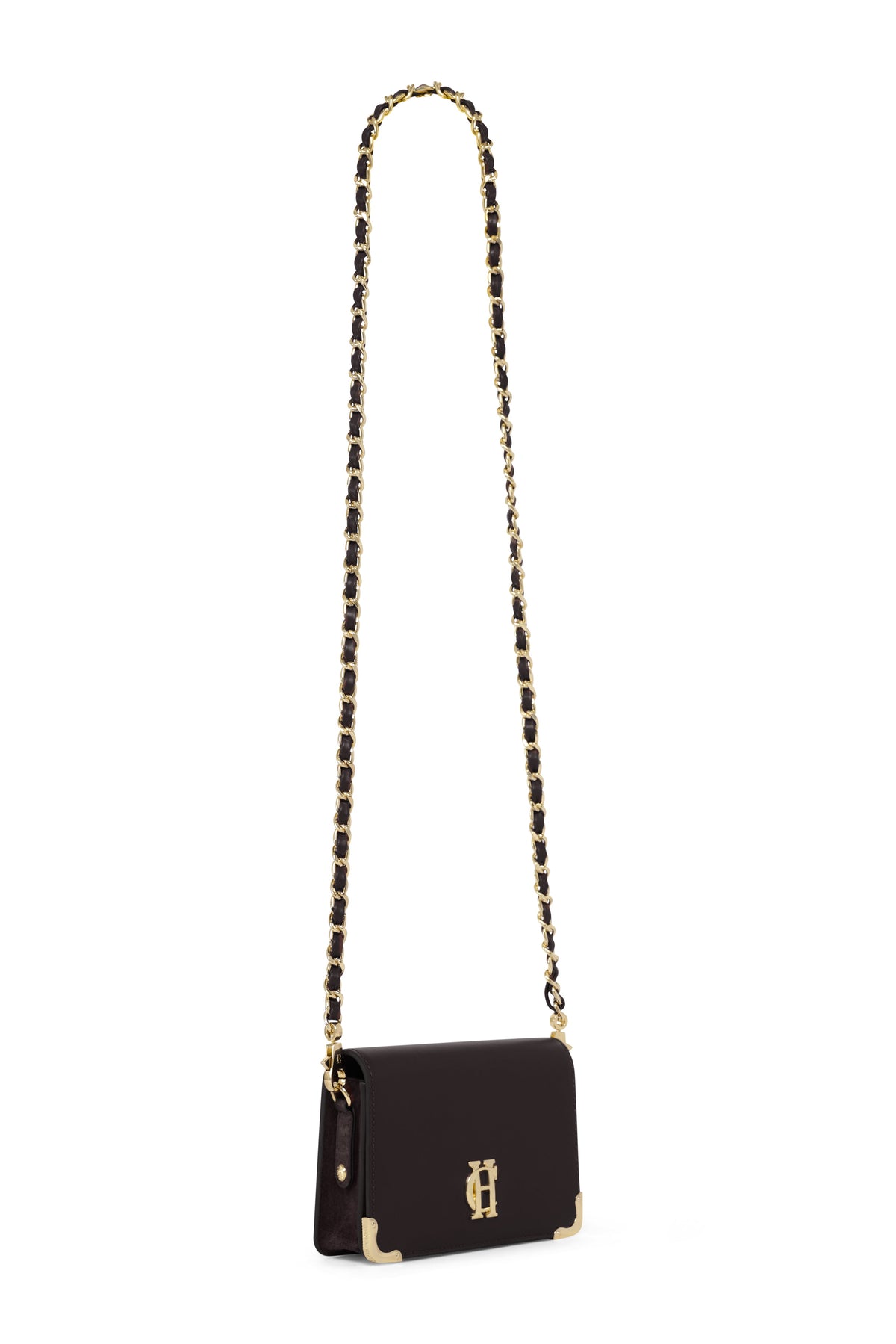 Kensington Crossbody Bag (Chocolate Leather)